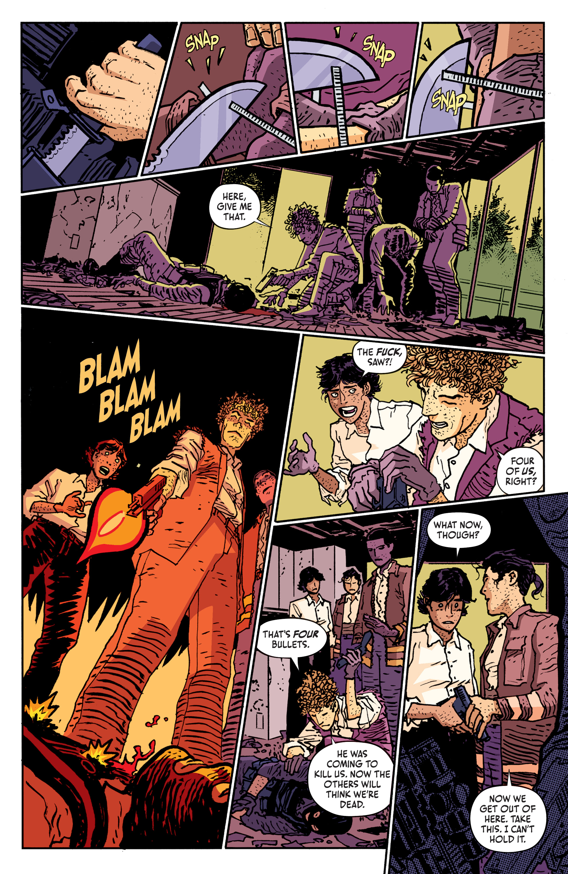 Read online Dark Spaces: Wildfire comic -  Issue #4 - 20