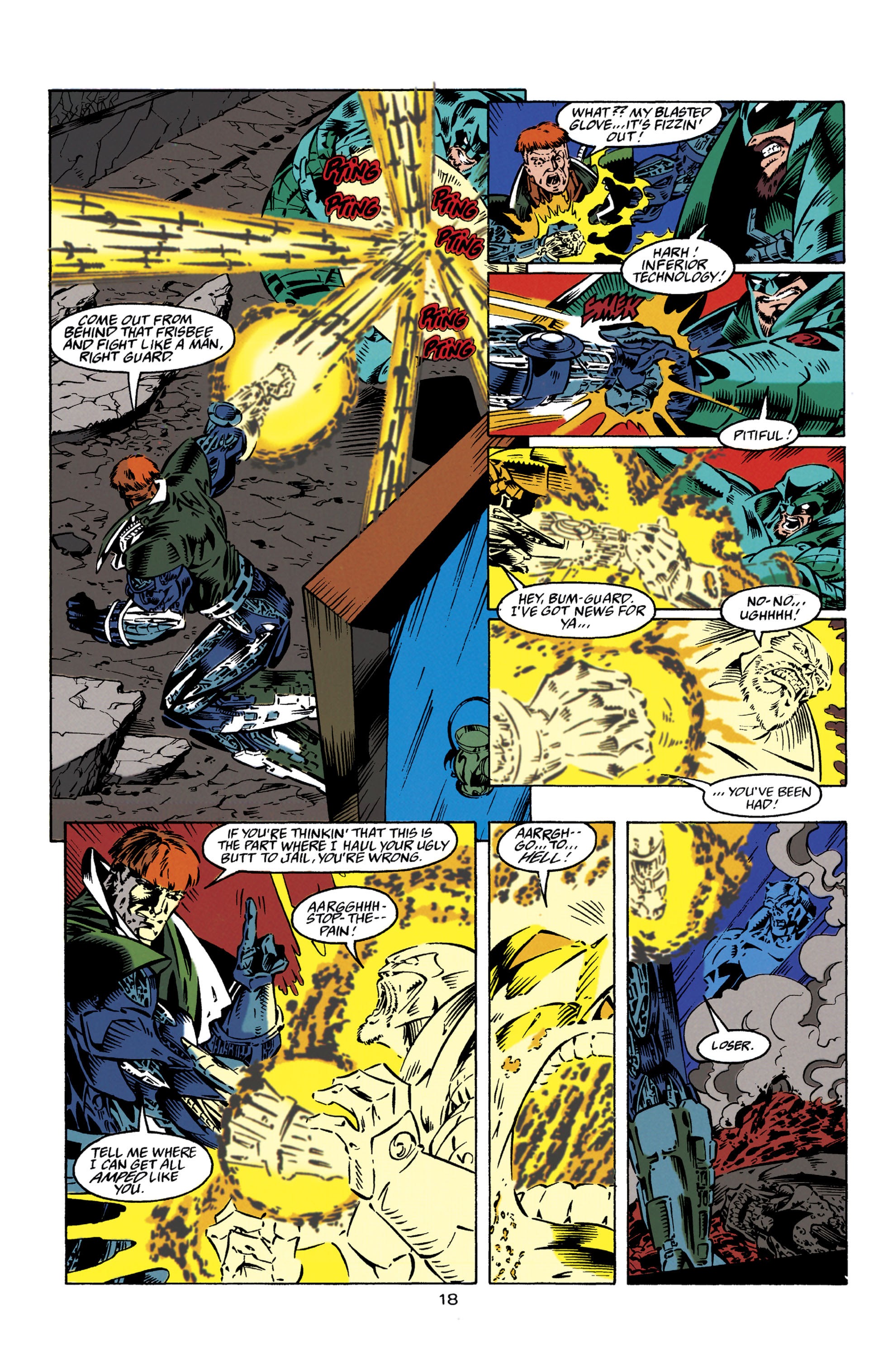 Read online Guy Gardner: Warrior comic -  Issue #36 - 17