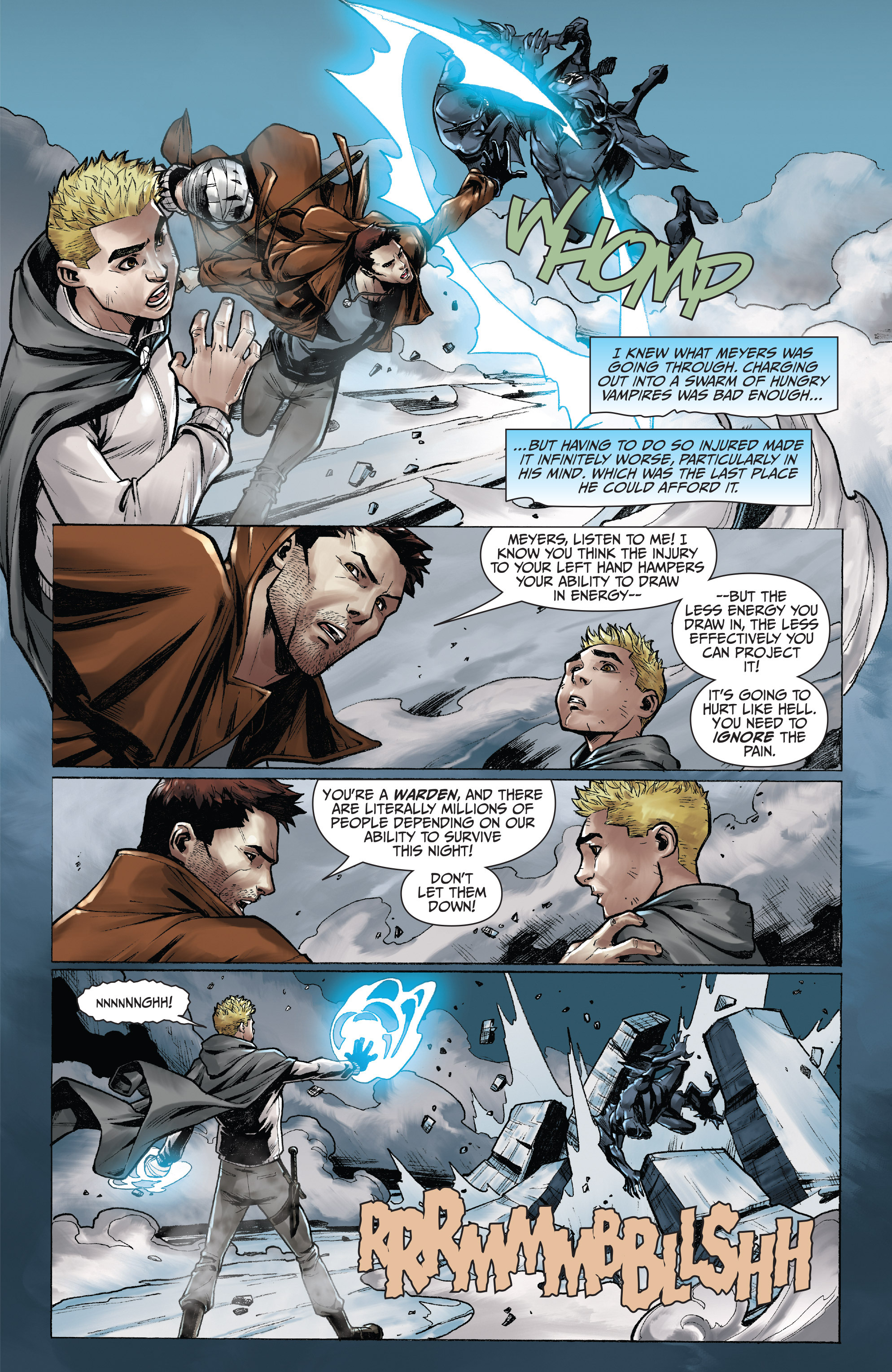 Read online Jim Butcher's The Dresden Files: War Cry comic -  Issue #3 - 10