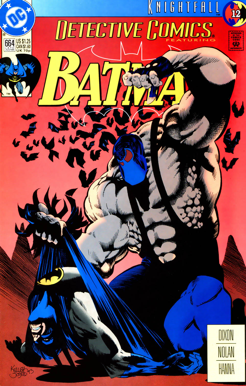 <{ $series->title }} issue Batman: Knightfall Who Rules The Night - Issue #1 - Page 1