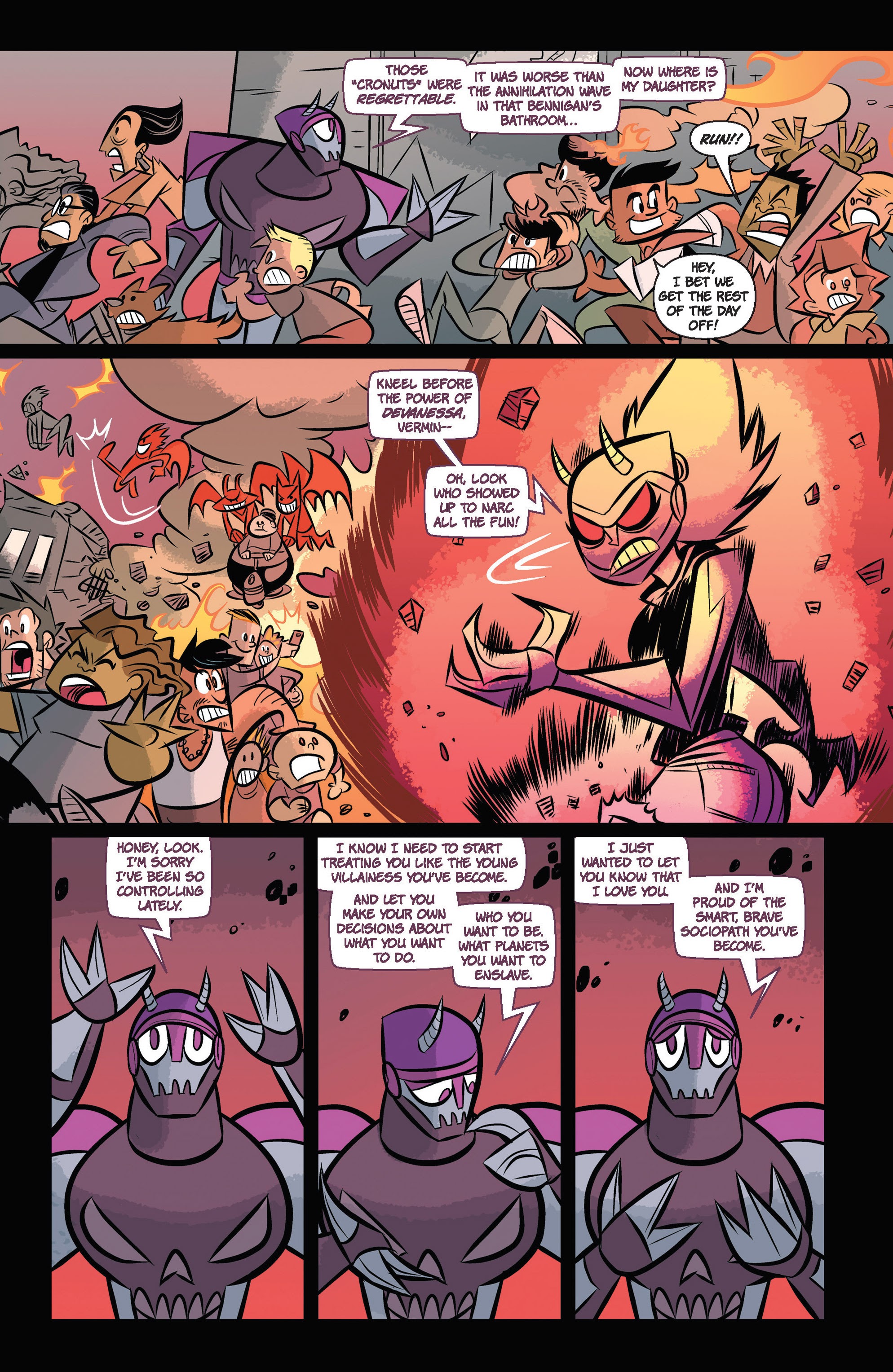 Read online Super Human Resources comic -  Issue #4 - 20