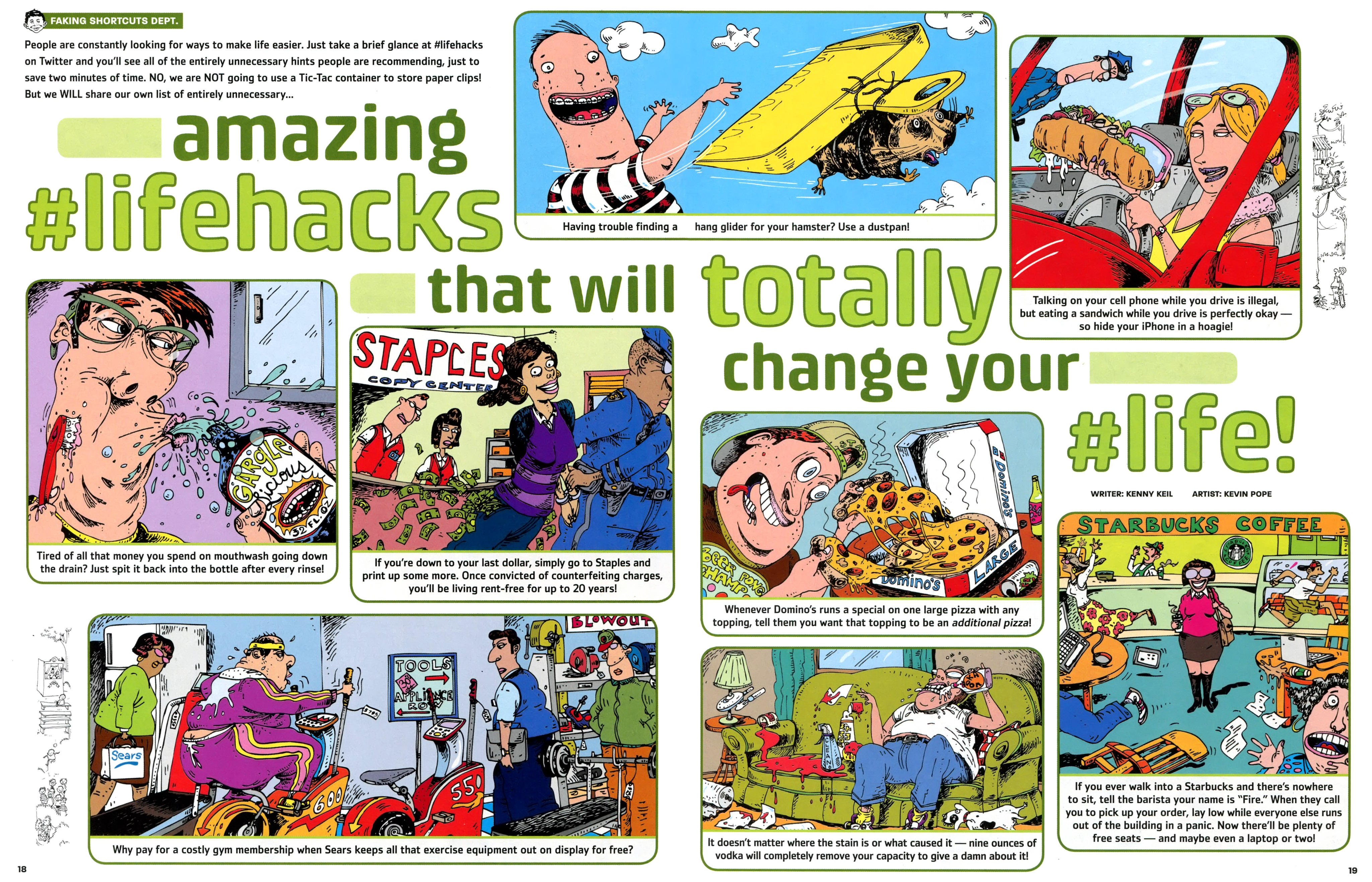 Read online MAD comic -  Issue #534 - 17