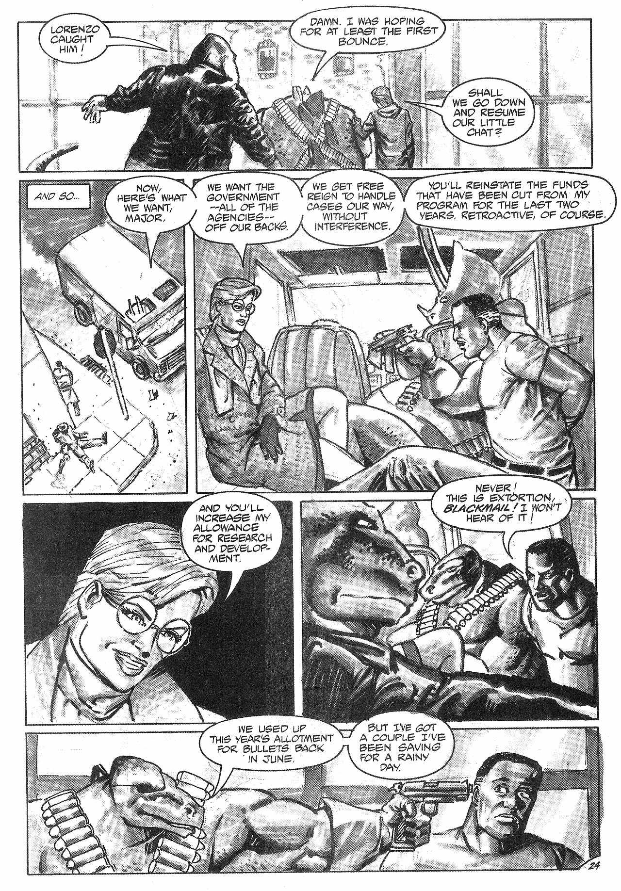 Read online Dinosaurs For Hire (1988) comic -  Issue #5 - 26