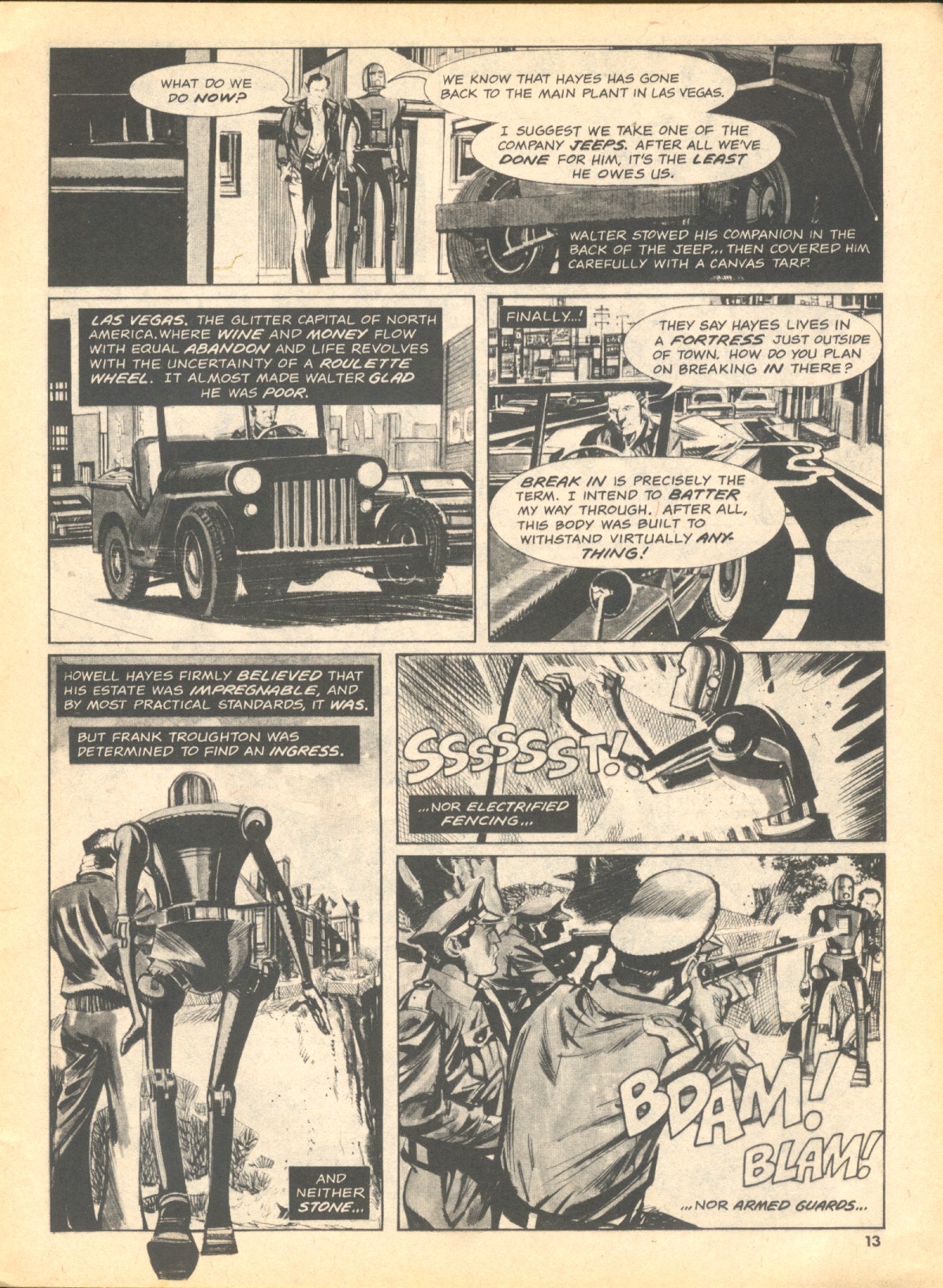 Read online Creepy (1964) comic -  Issue #72 - 13