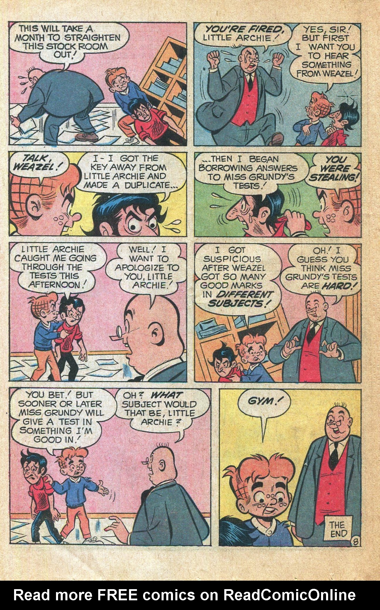 Read online The Adventures of Little Archie comic -  Issue #59 - 10