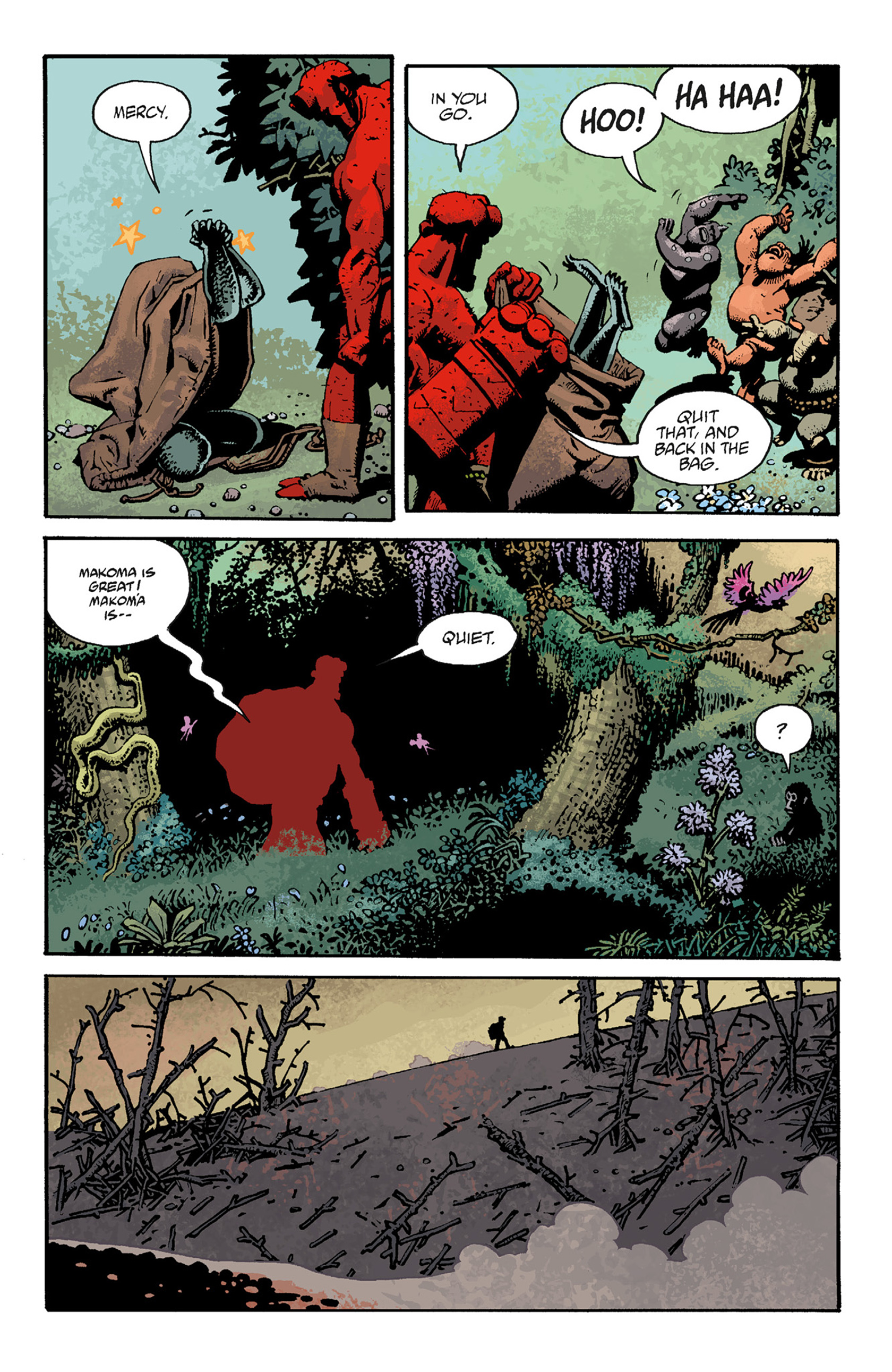 Read online Hellboy: The Troll Witch and Others comic -  Issue # TPB - 101
