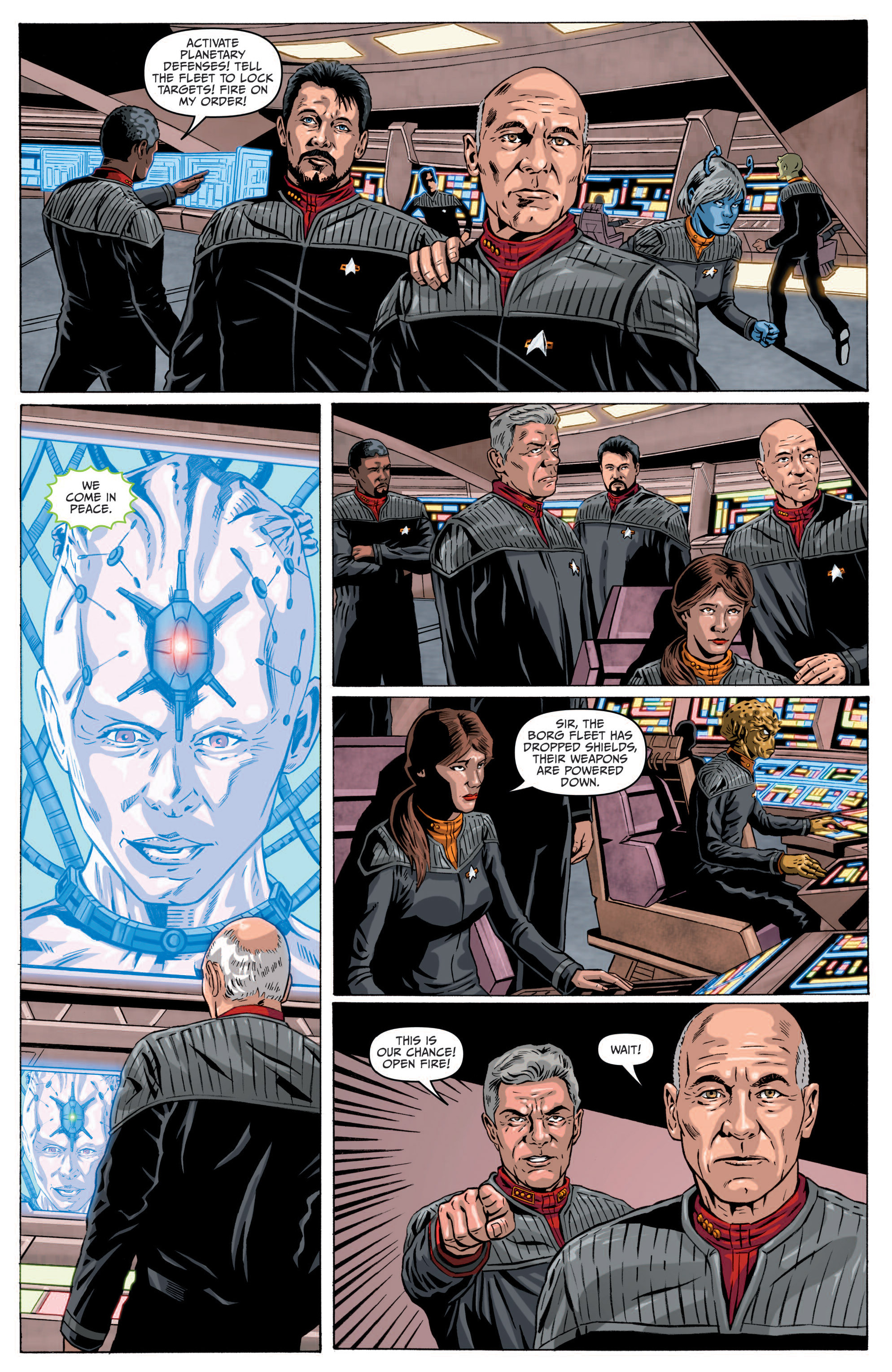 Read online Star Trek: The Next Generation - Hive comic -  Issue #1 - 15