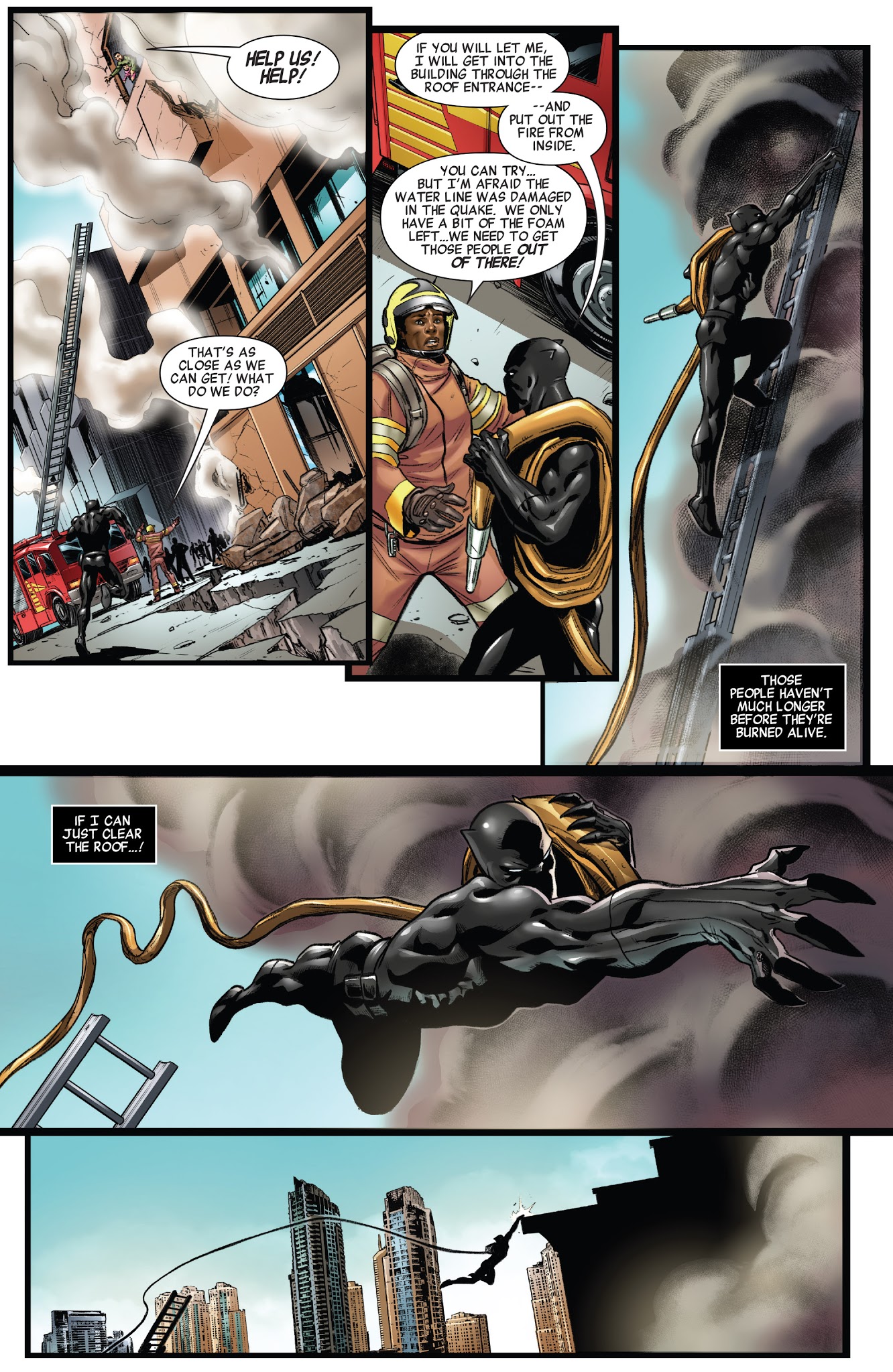 Read online Black Panther: The Sound and the Fury comic -  Issue # Full - 12