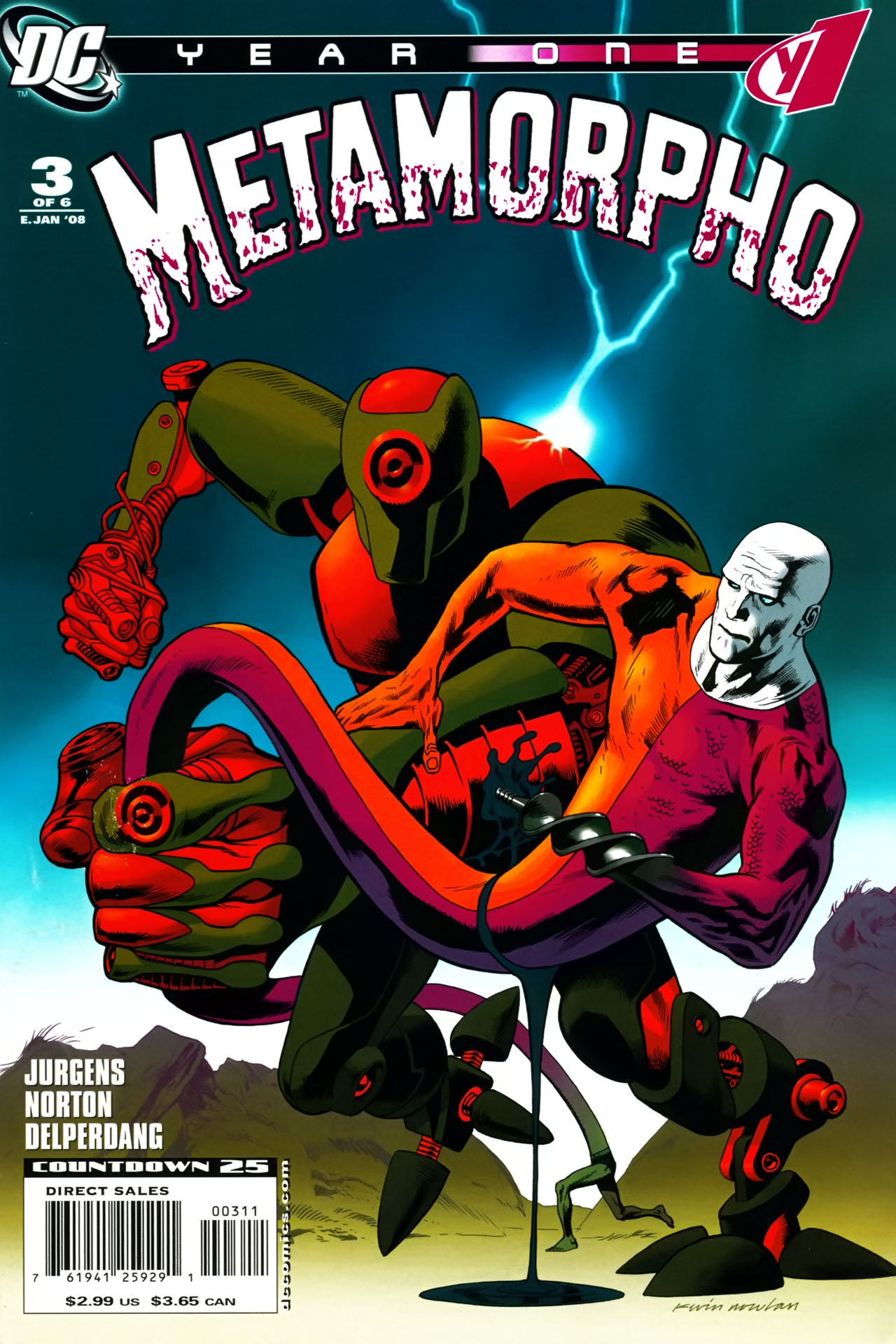 Read online Metamorpho: Year One comic -  Issue #3 - 1
