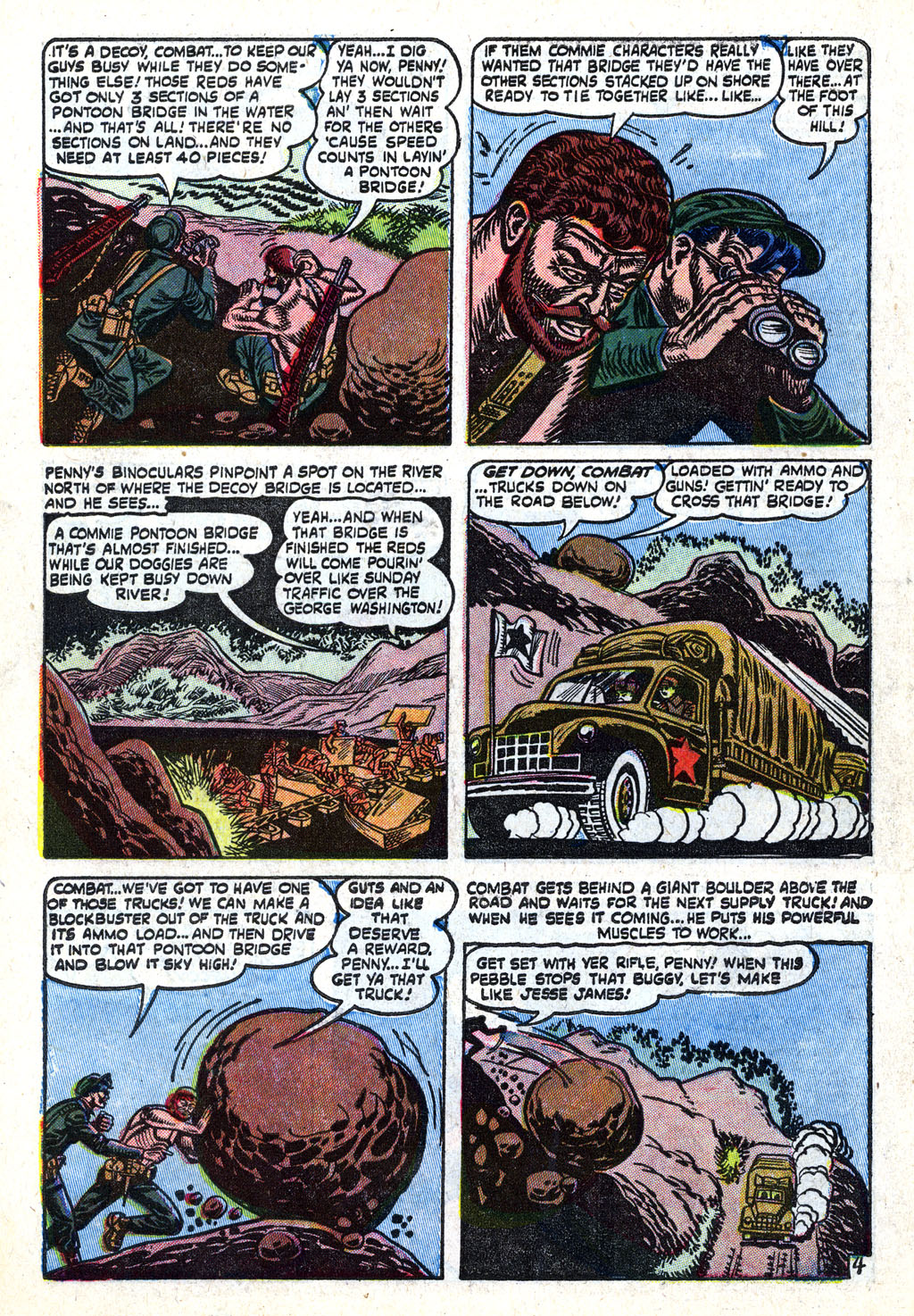 Read online Combat (1952) comic -  Issue #11 - 6