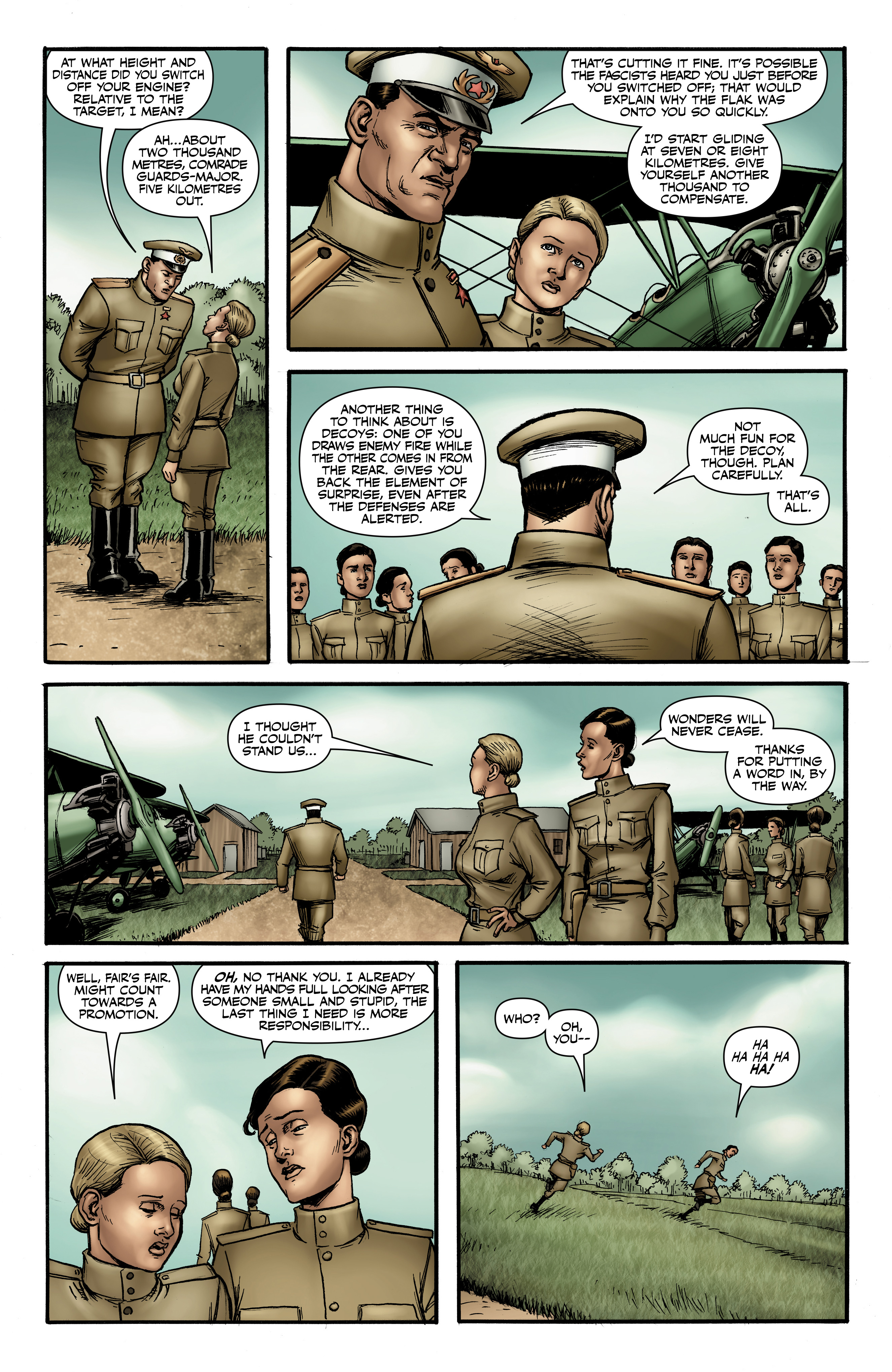 Read online Battlefields: The Night Witches comic -  Issue # TPB - 33