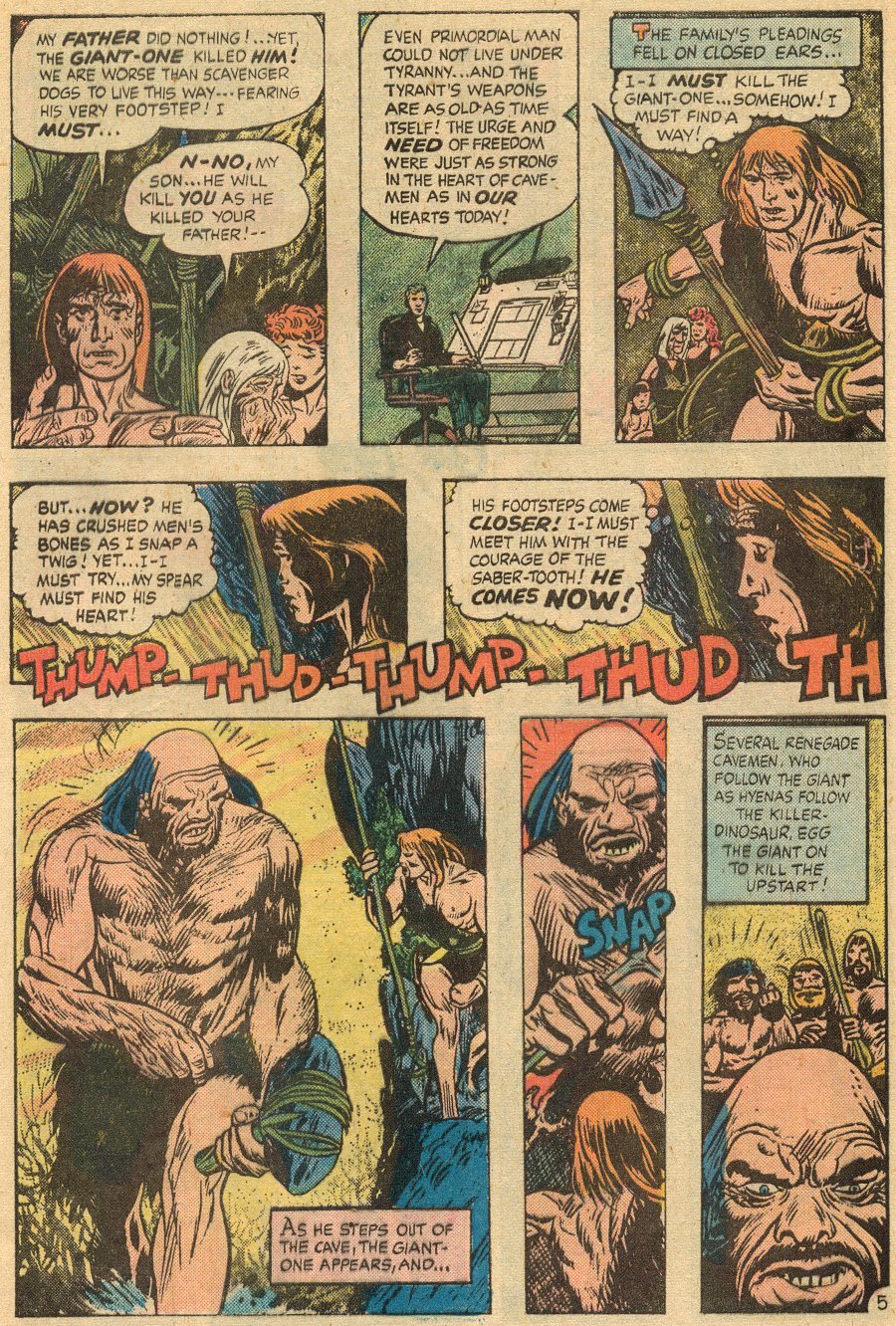 Read online Tor (1975) comic -  Issue #5 - 5