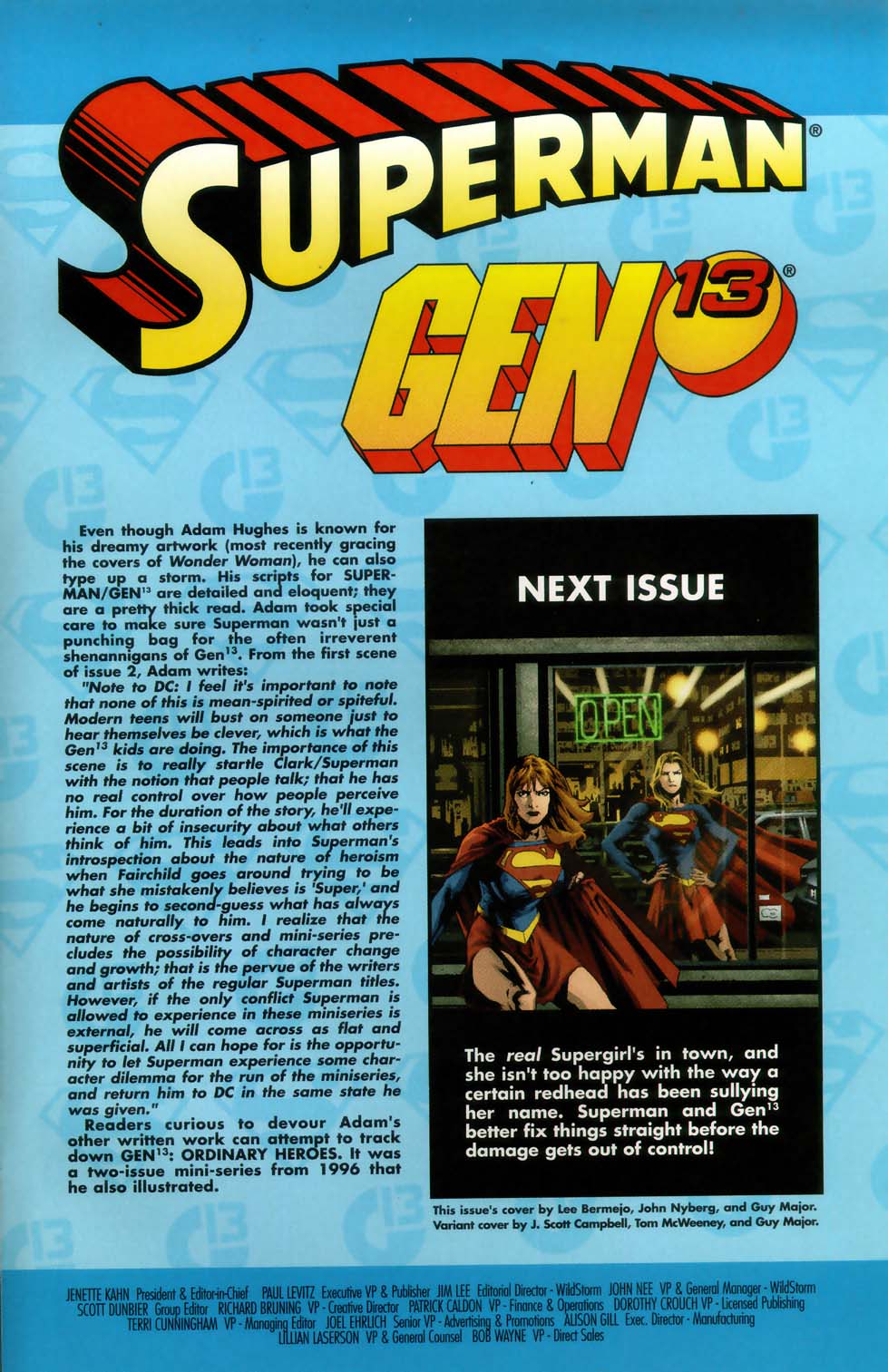 Read online Superman/Gen13 comic -  Issue #2 - 23