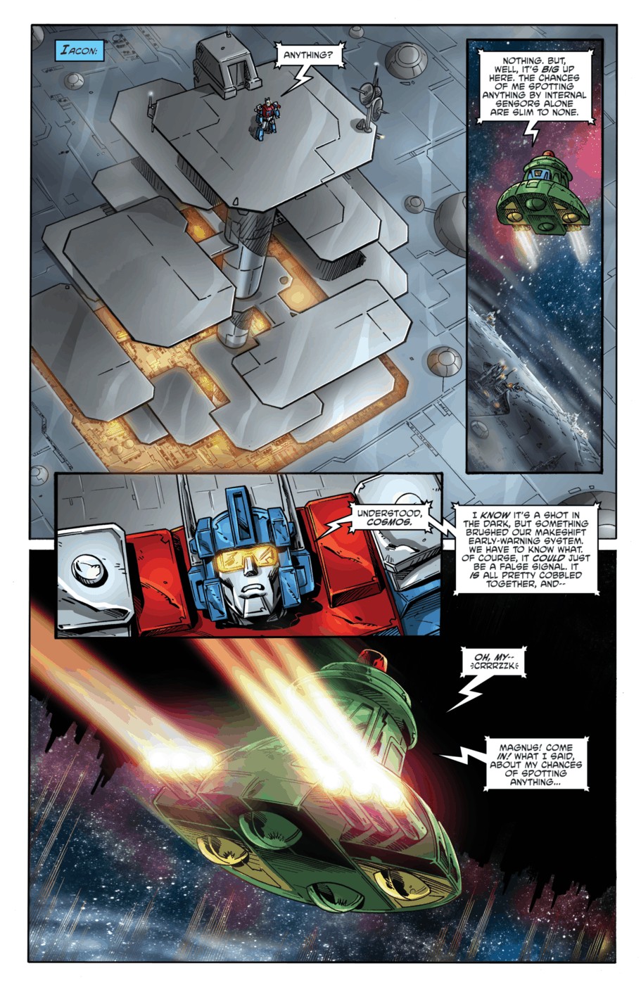 Read online The Transformers: Regeneration One comic -  Issue #93 - 23
