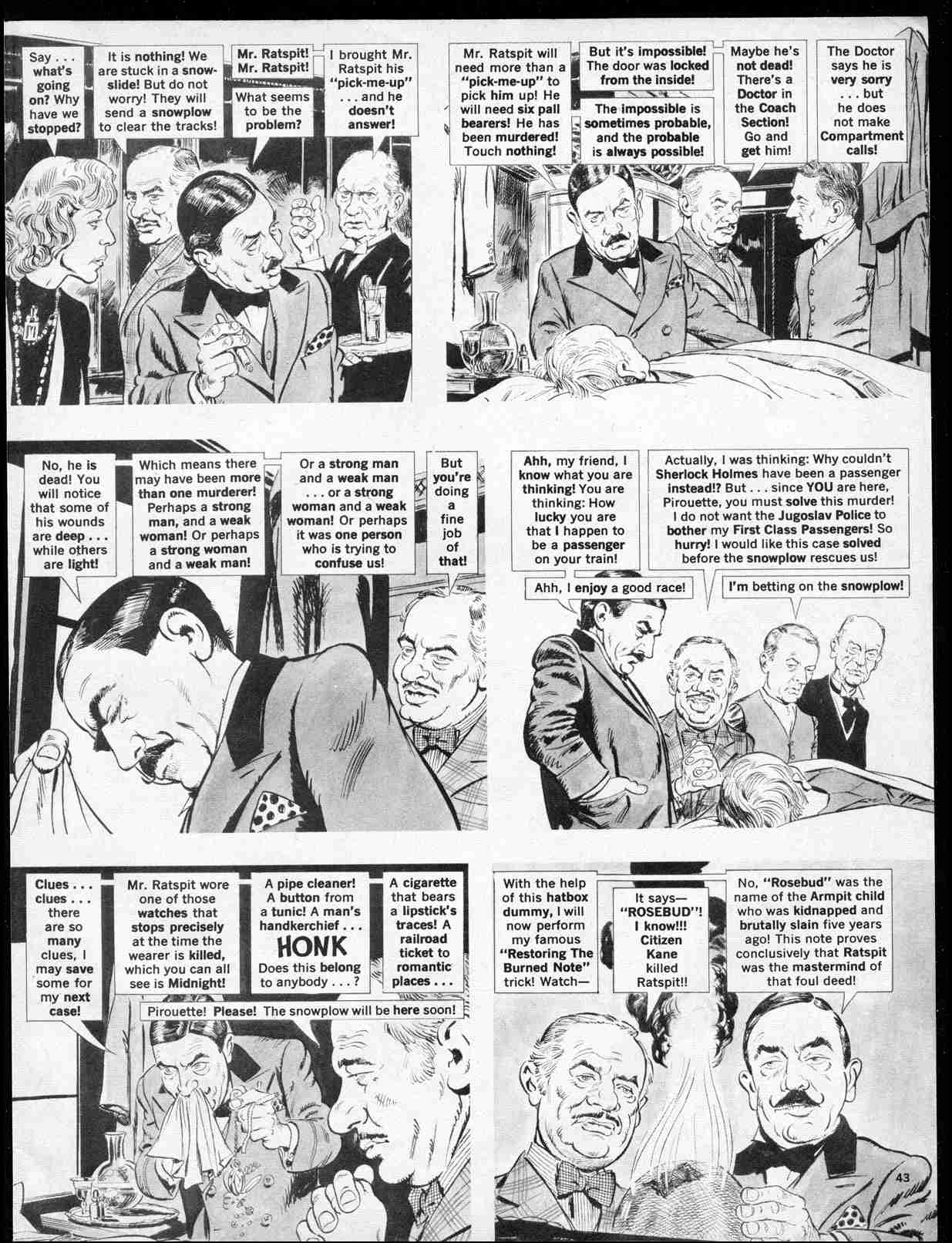 Read online MAD comic -  Issue #178 - 45