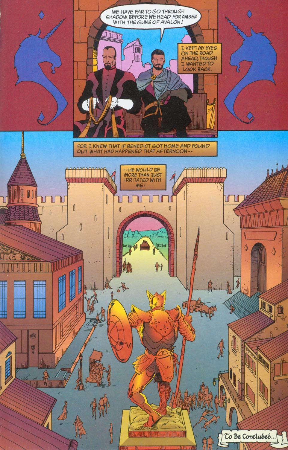 Read online Roger Zelazny's Amber: The Guns of Avalon comic -  Issue #2 - 47