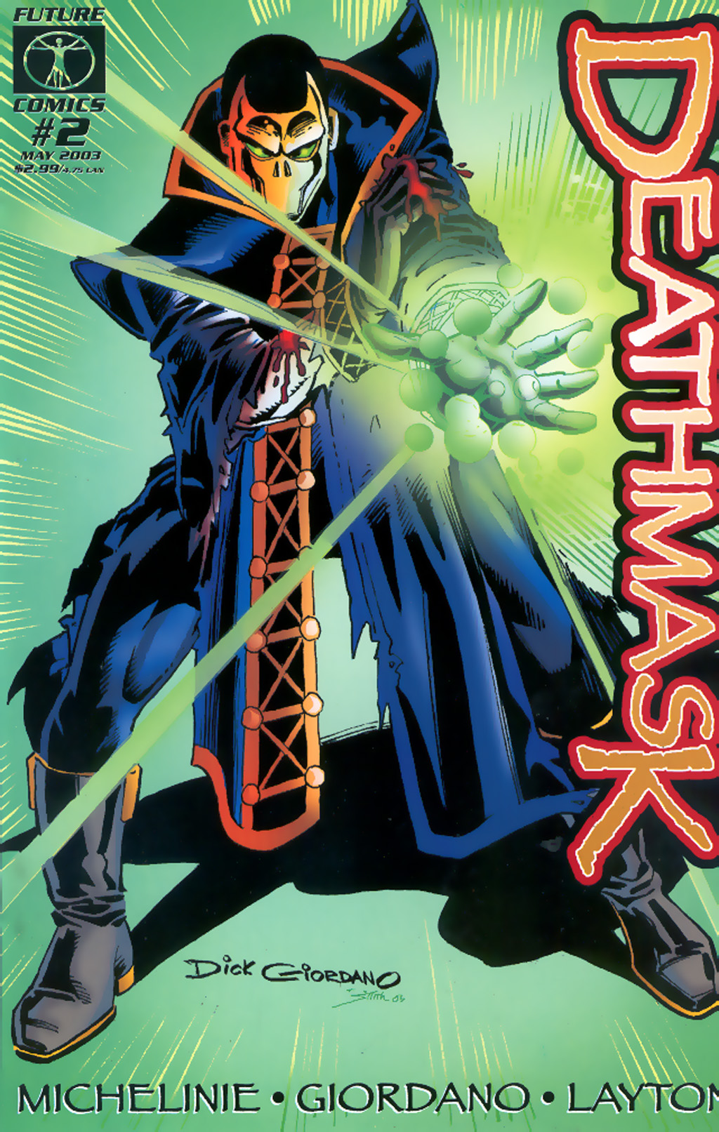 Read online Deathmask comic -  Issue #2 - 1