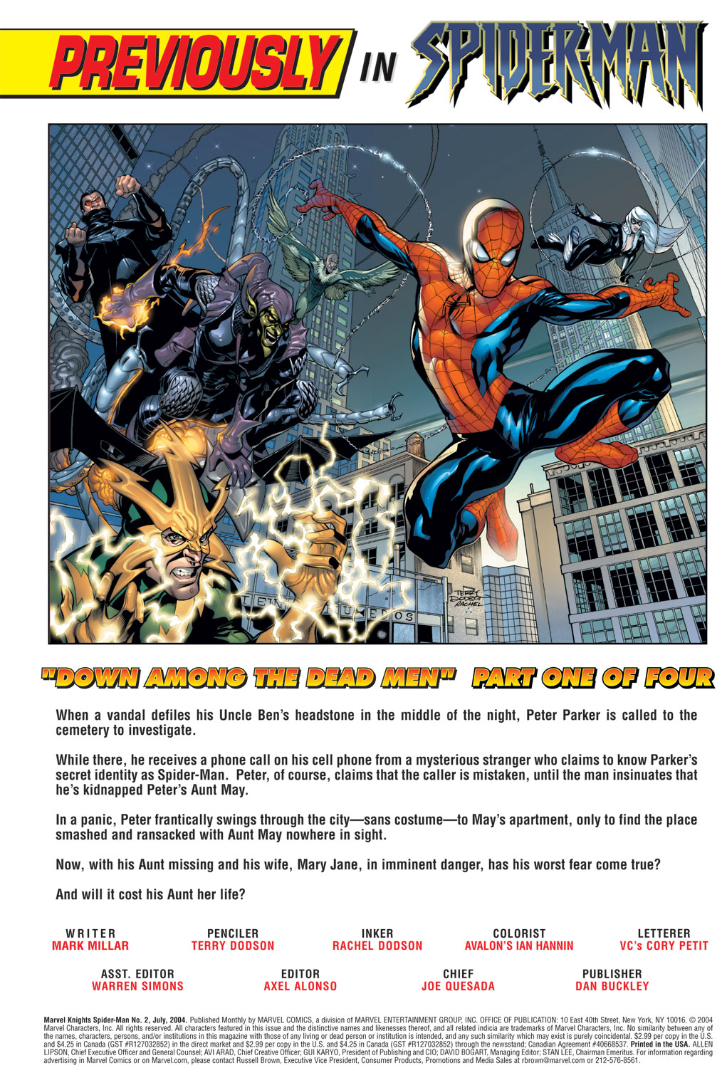 Read online Marvel Knights Spider-Man (2004) comic -  Issue #2 - 2