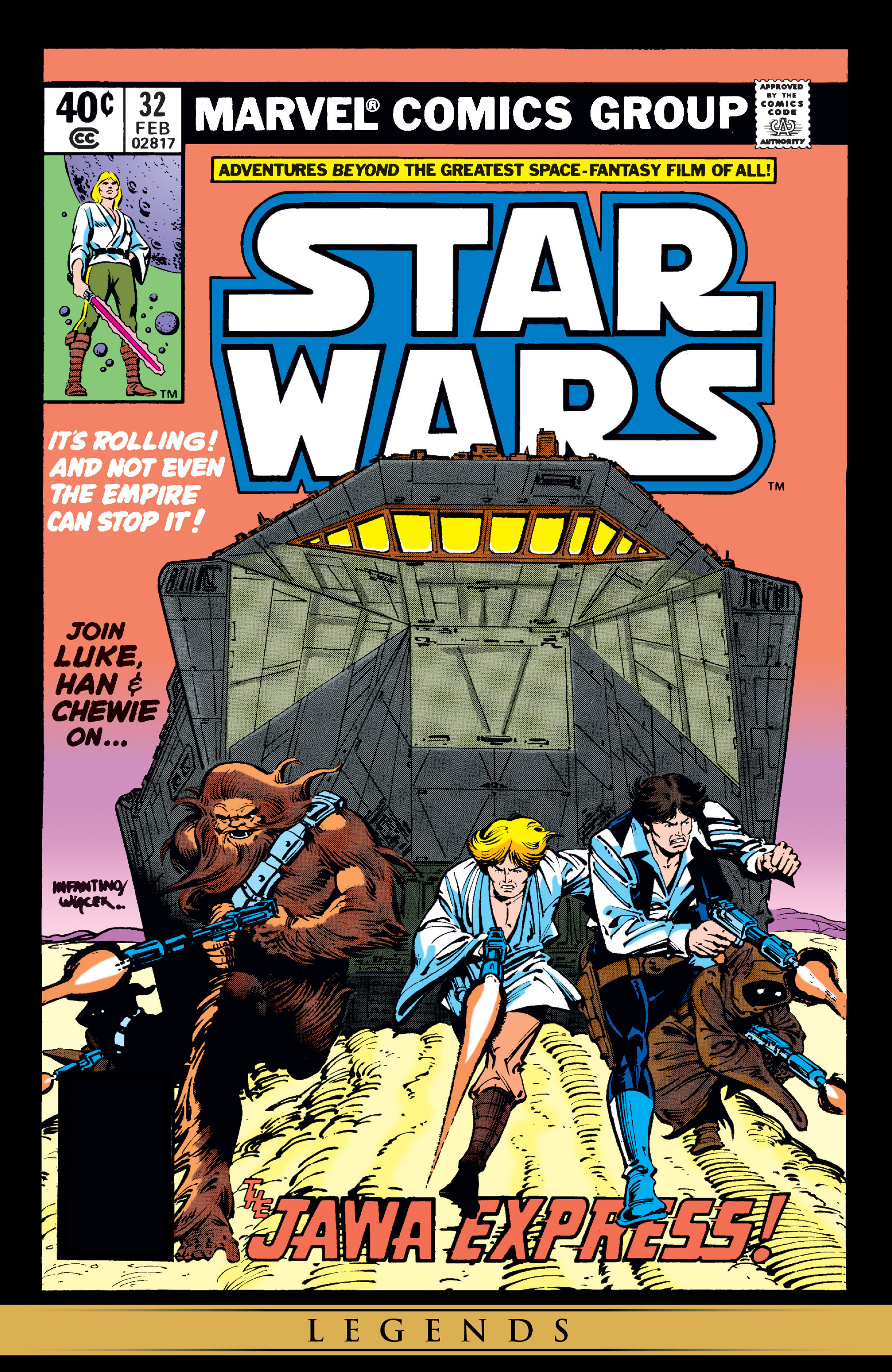 Read online Star Wars (1977) comic -  Issue #32 - 1