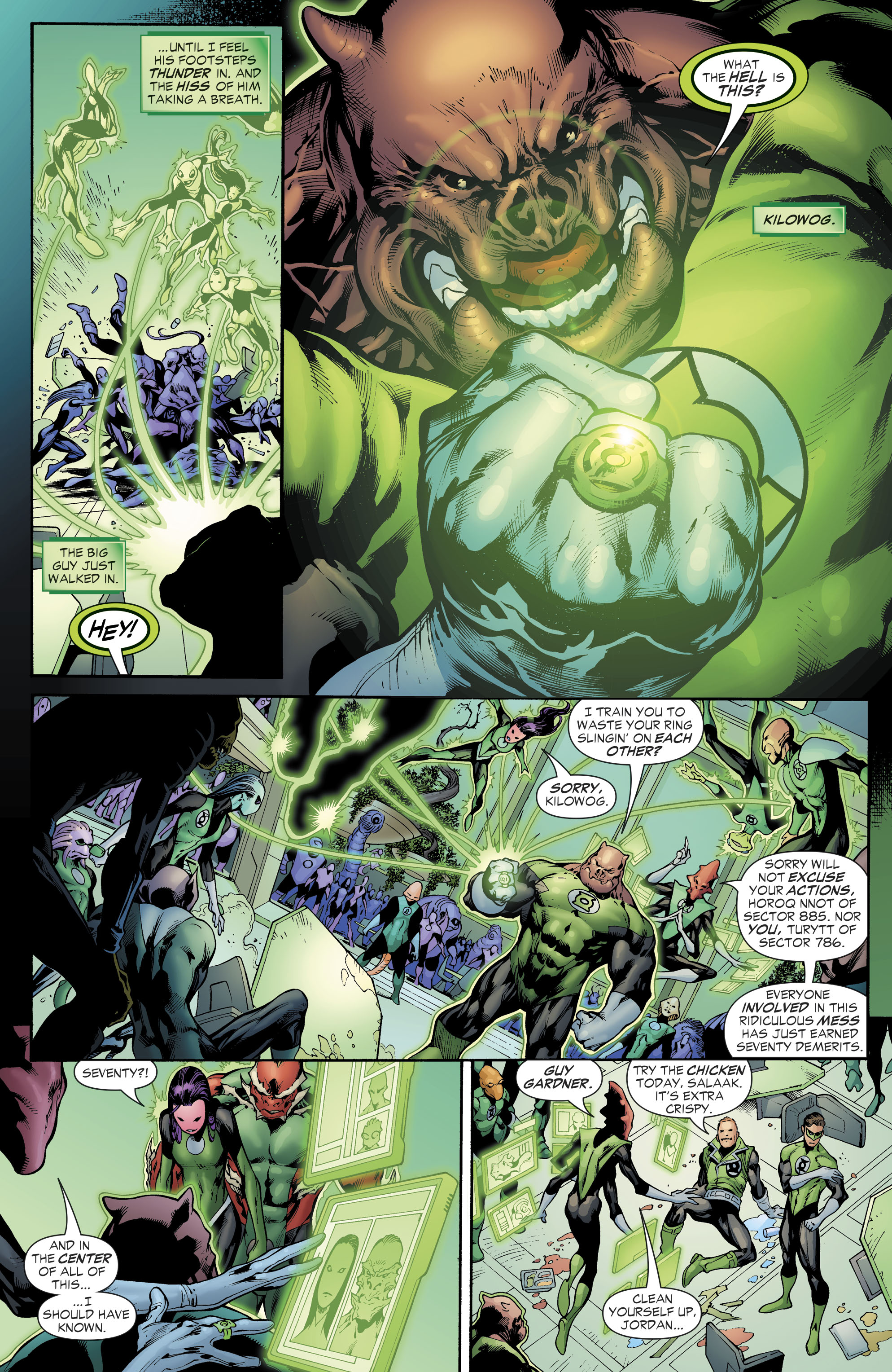 Read online Green Lantern by Geoff Johns comic -  Issue # TPB 2 (Part 2) - 74