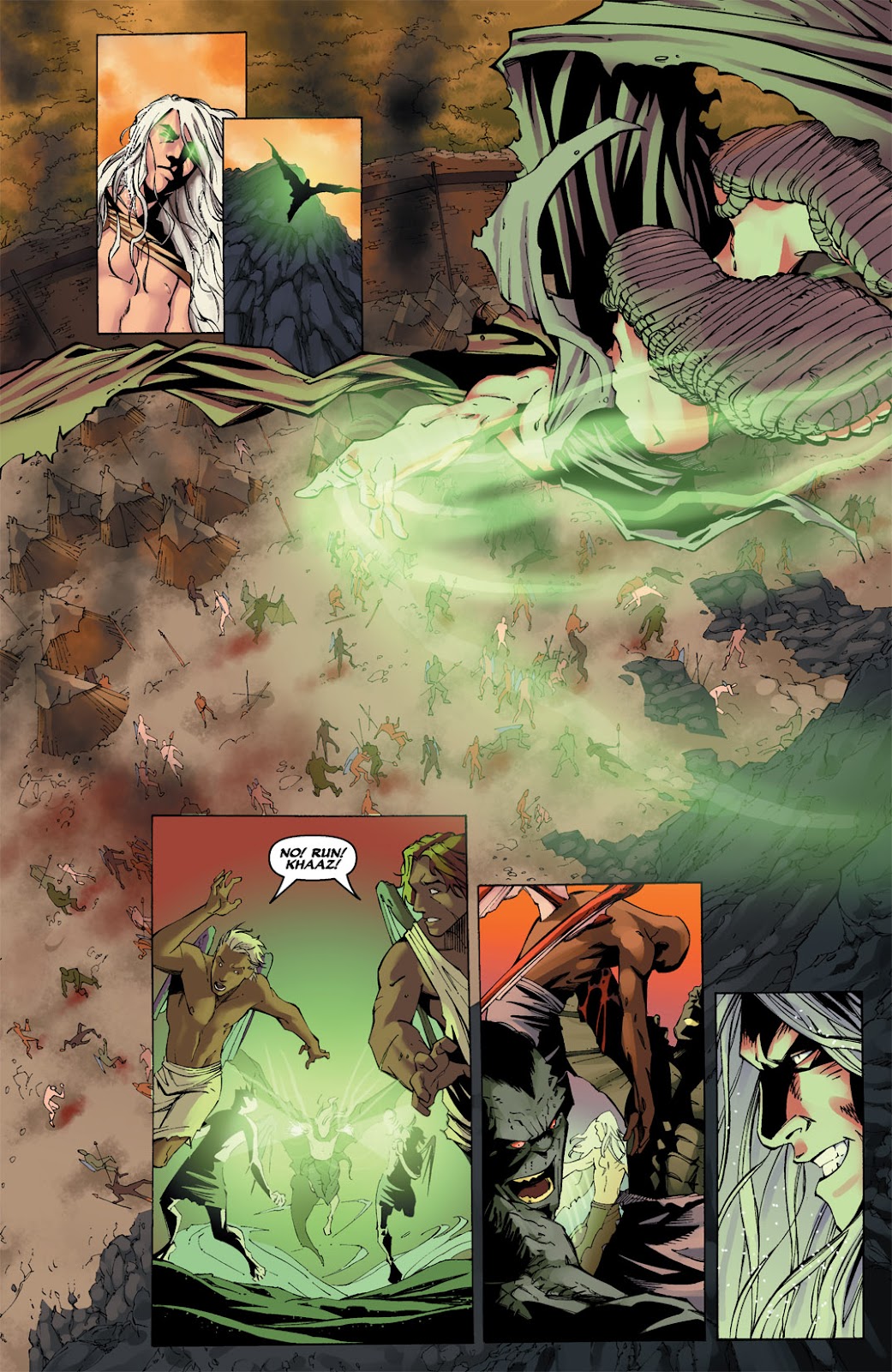 Michael Turner's Soulfire: Chaos Reign issue 3 - Page 17