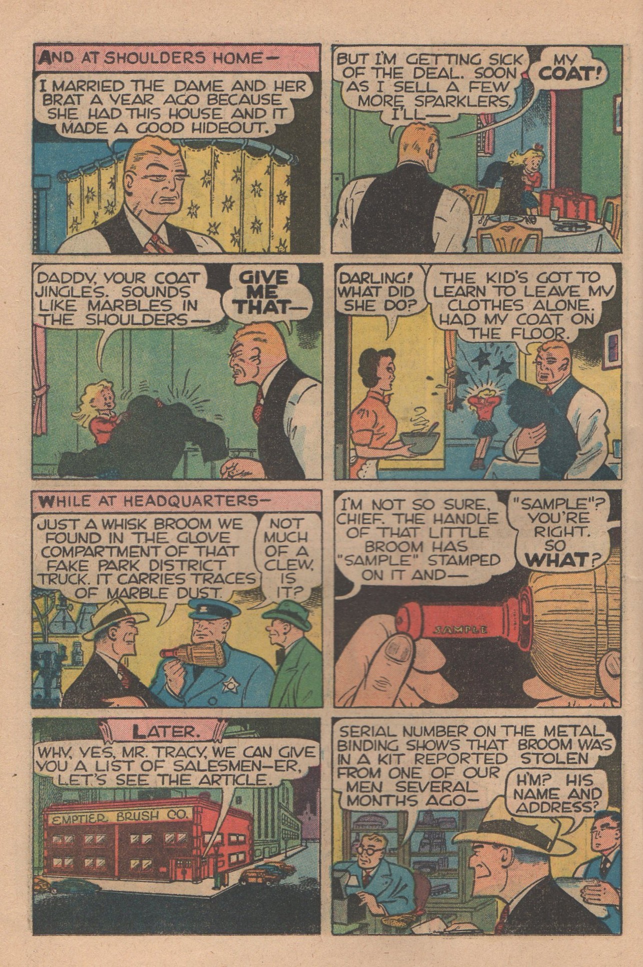 Read online Dick Tracy comic -  Issue #144 - 6