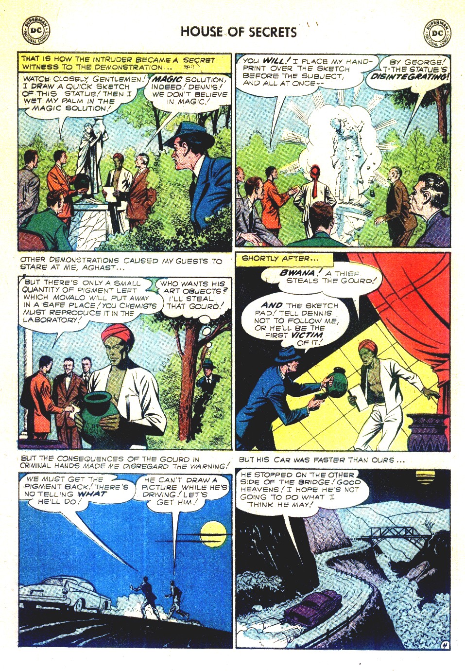 Read online House of Secrets (1956) comic -  Issue #20 - 20