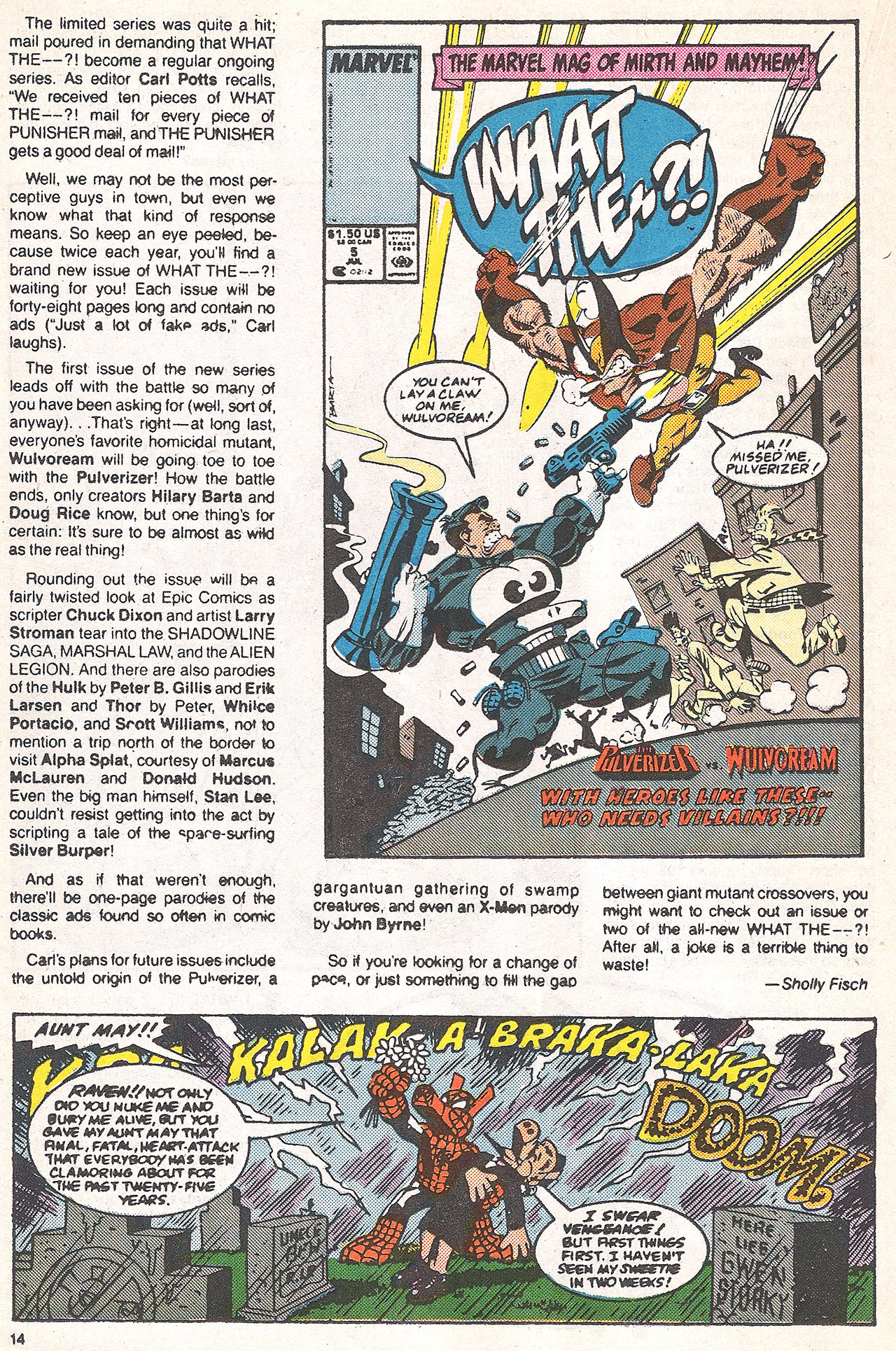 Read online Marvel Age comic -  Issue #75 - 15