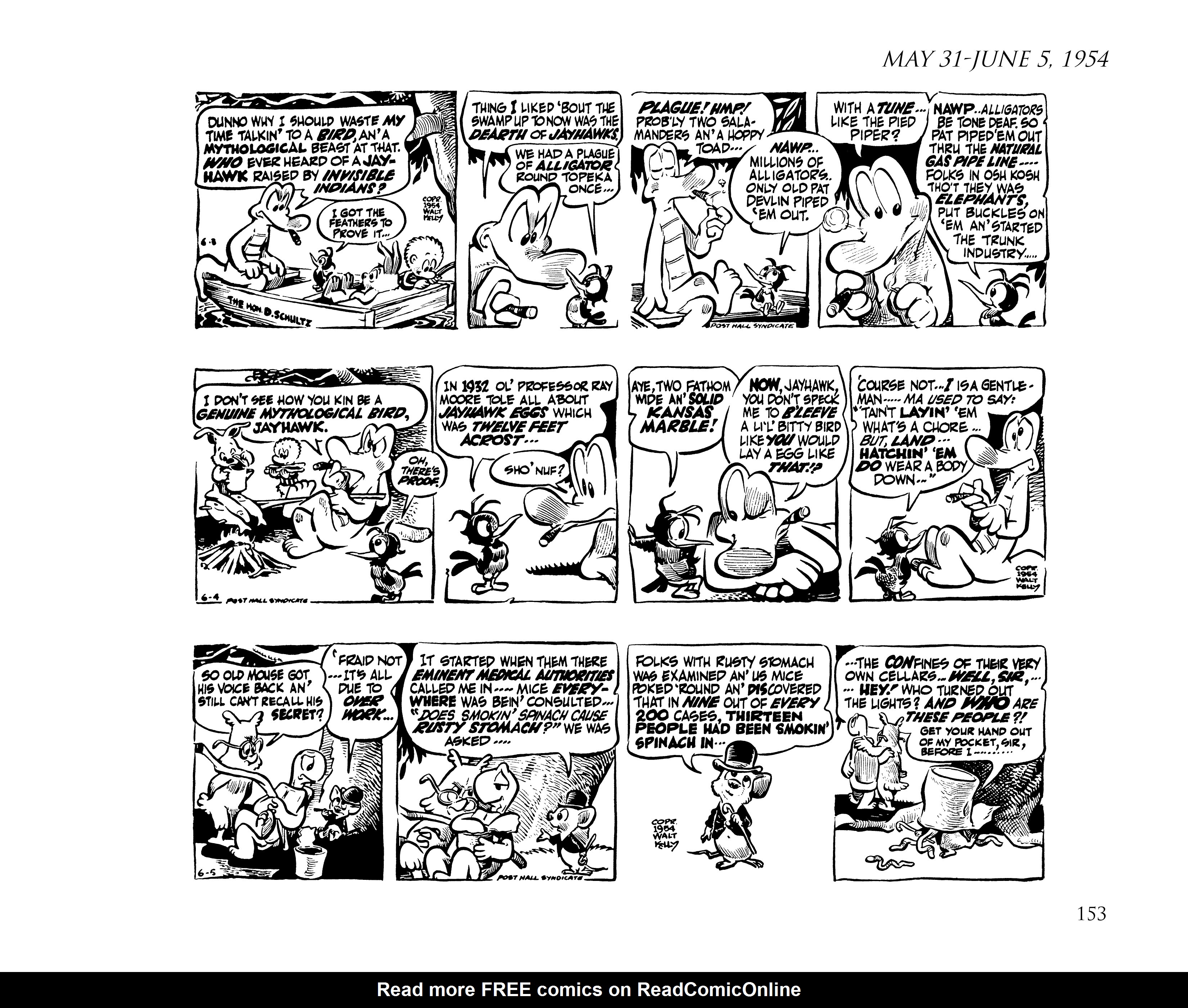 Read online Pogo by Walt Kelly: The Complete Syndicated Comic Strips comic -  Issue # TPB 3 (Part 2) - 65