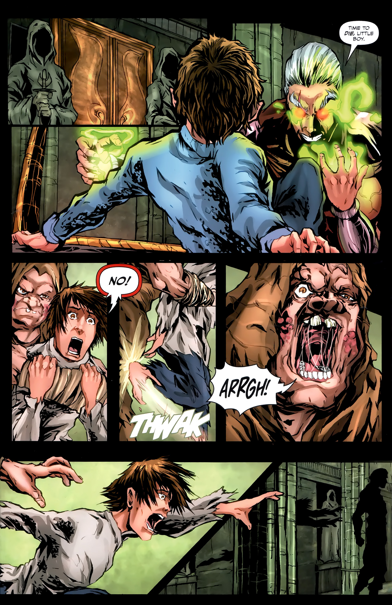 Read online Grimm Fairy Tales: Neverland comic -  Issue #7 - 7