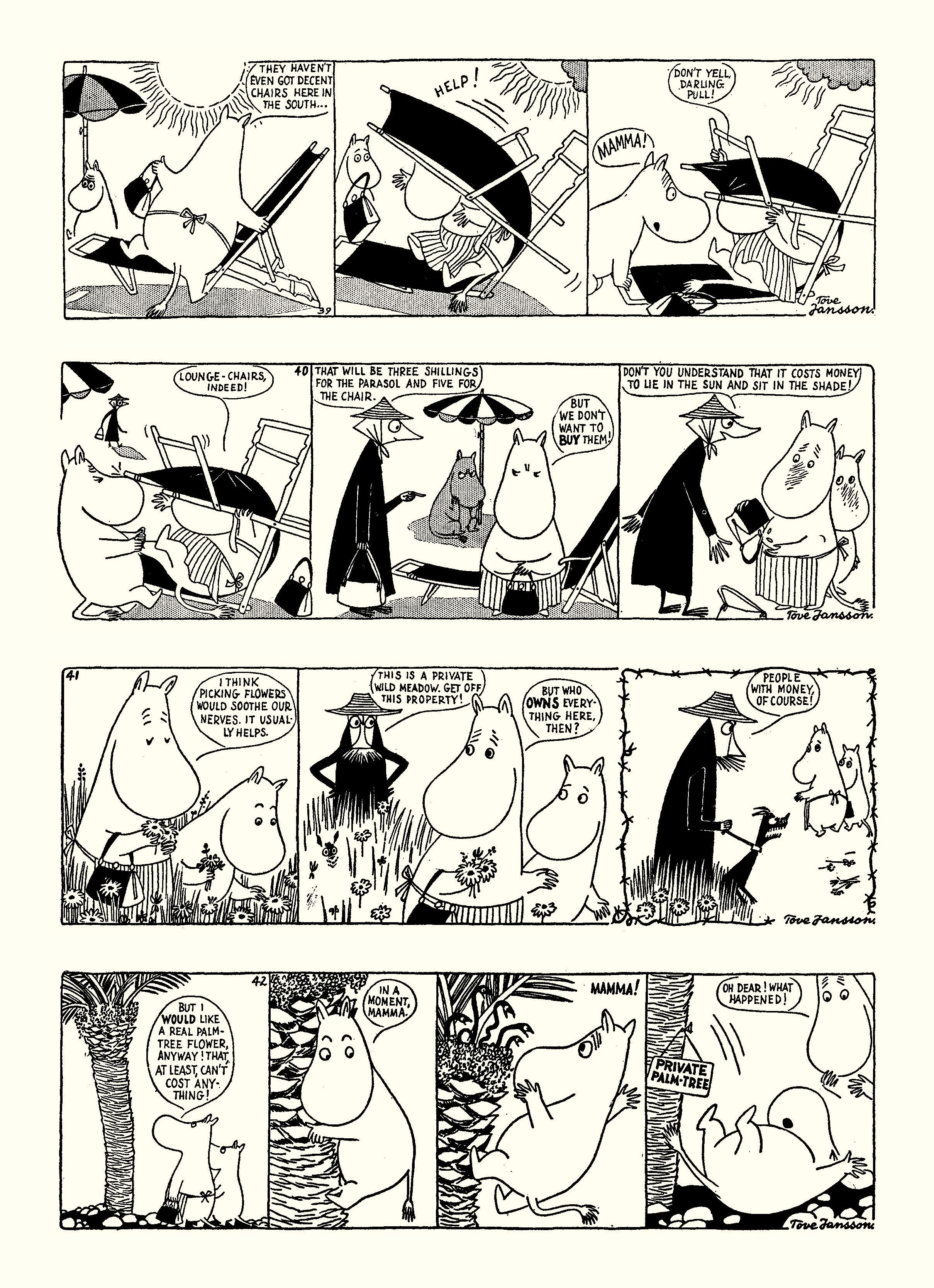 Read online Moomin: The Complete Tove Jansson Comic Strip comic -  Issue # TPB 1 - 58