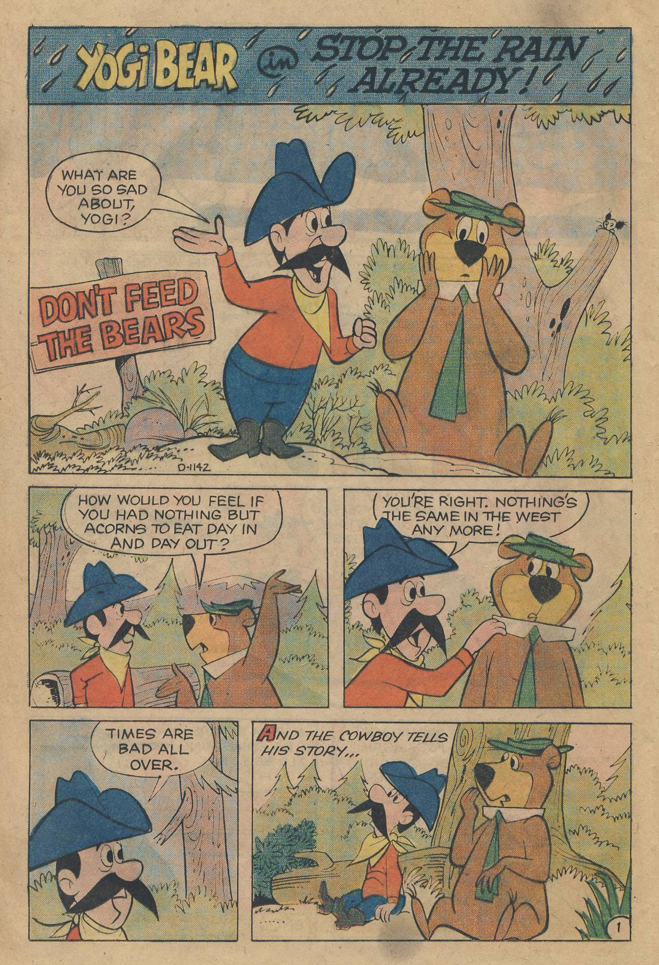 Read online Yogi Bear (1970) comic -  Issue #3 - 16