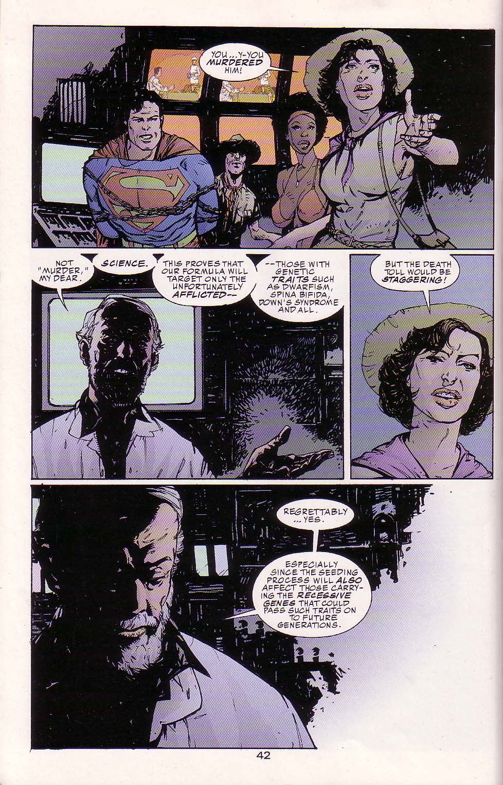 Read online Superman vs. Predator comic -  Issue #1 - 44