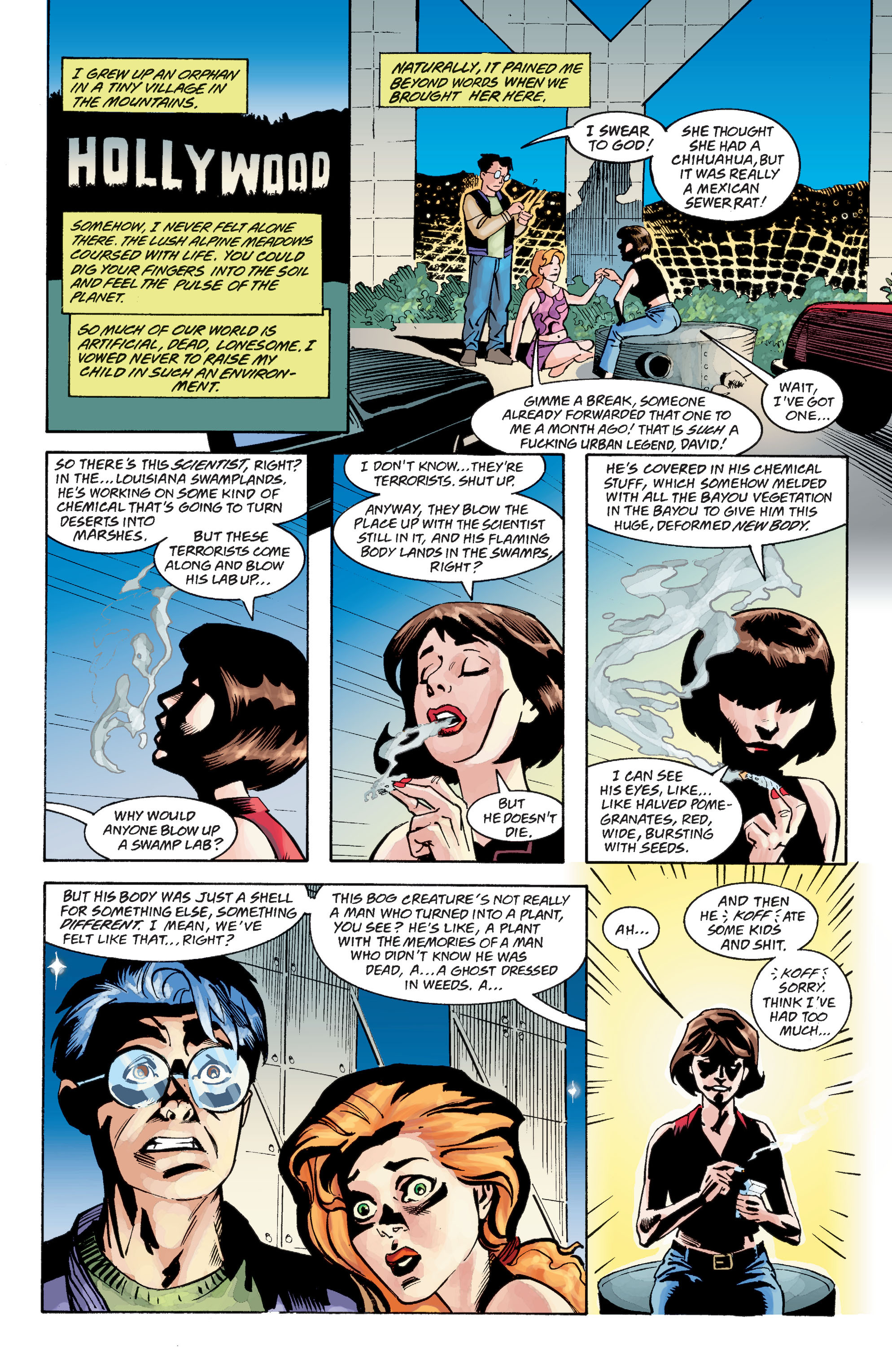 Read online Swamp Thing (2000) comic -  Issue # TPB 1 - 21