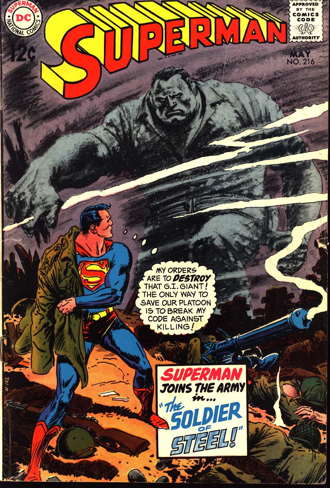 Superman (1939) issue 216 - Page 1