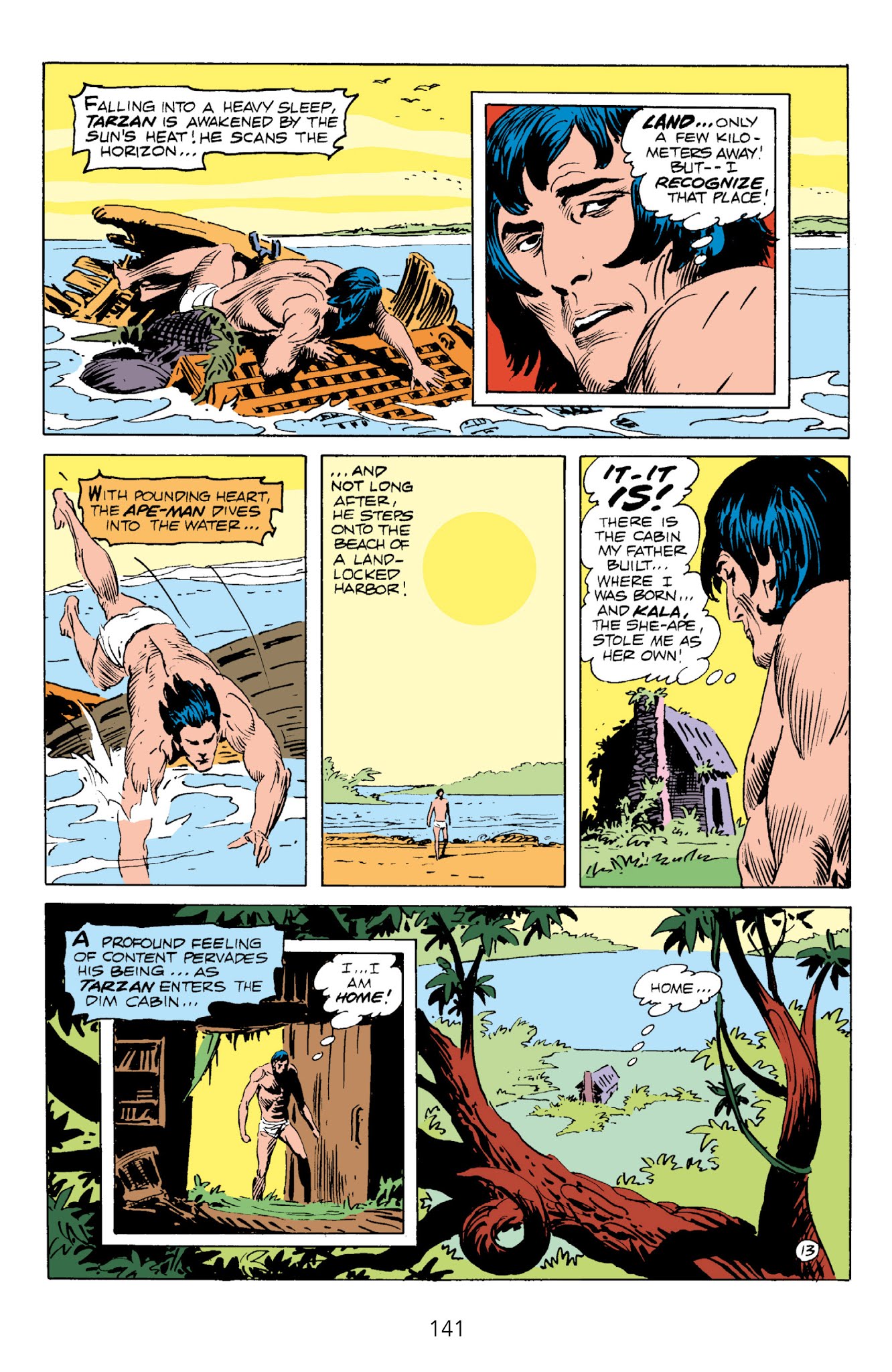 Read online Edgar Rice Burroughs' Tarzan The Joe Kubert Years comic -  Issue # TPB 2 (Part 2) - 36
