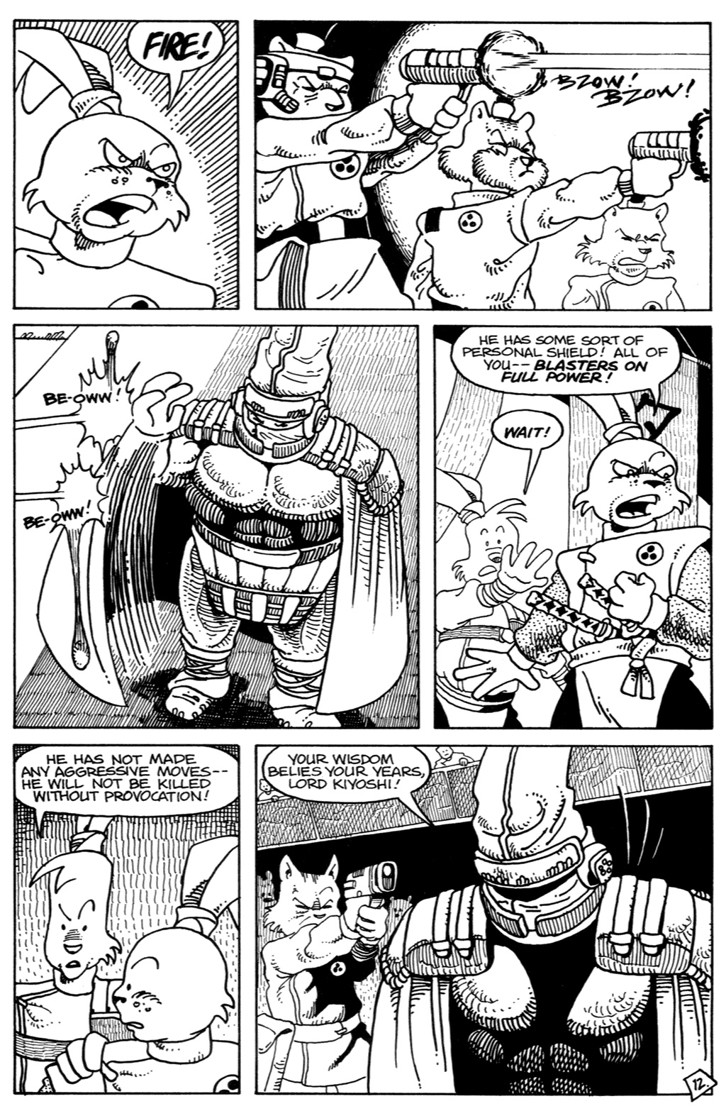 Read online Space Usagi comic -  Issue #1 - 13