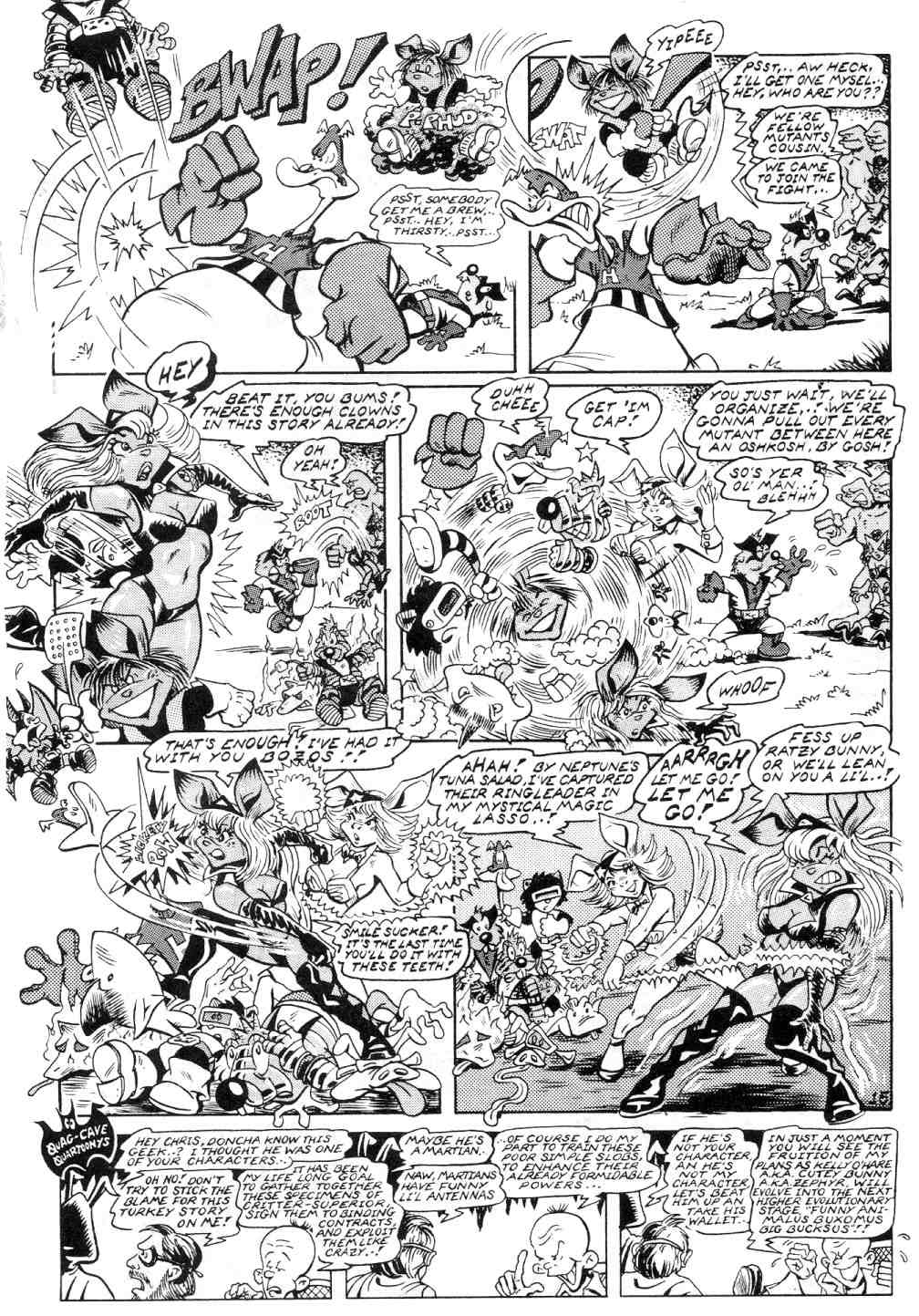 Read online Army  Surplus Komikz Featuring: Cutey Bunny comic -  Issue #5 - 17