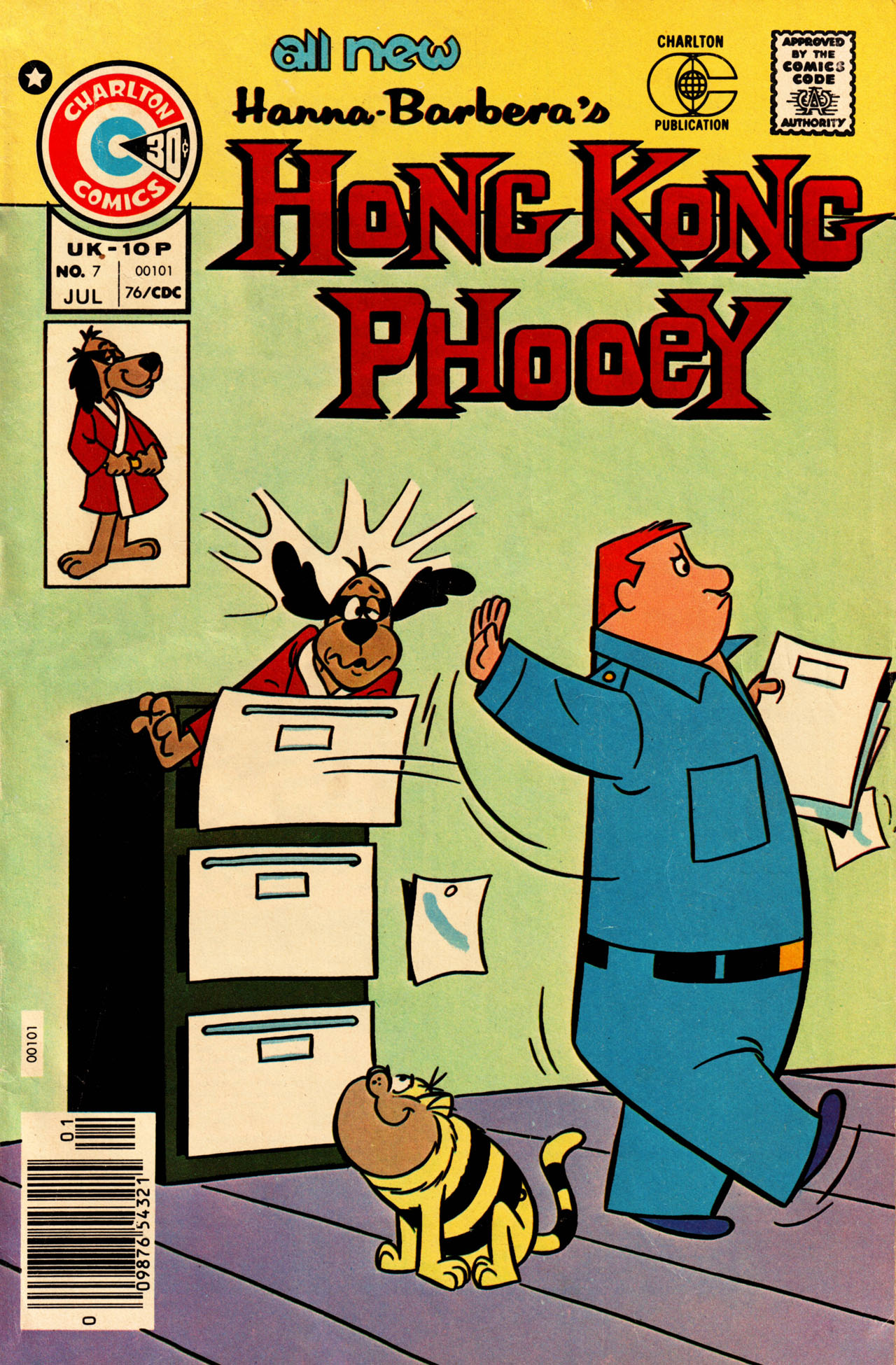 Read online Hong Kong Phooey comic -  Issue #7 - 1