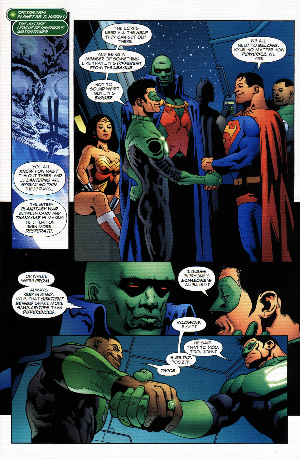 Read online Green Lantern Corps: Recharge comic -  Issue #1 - 7