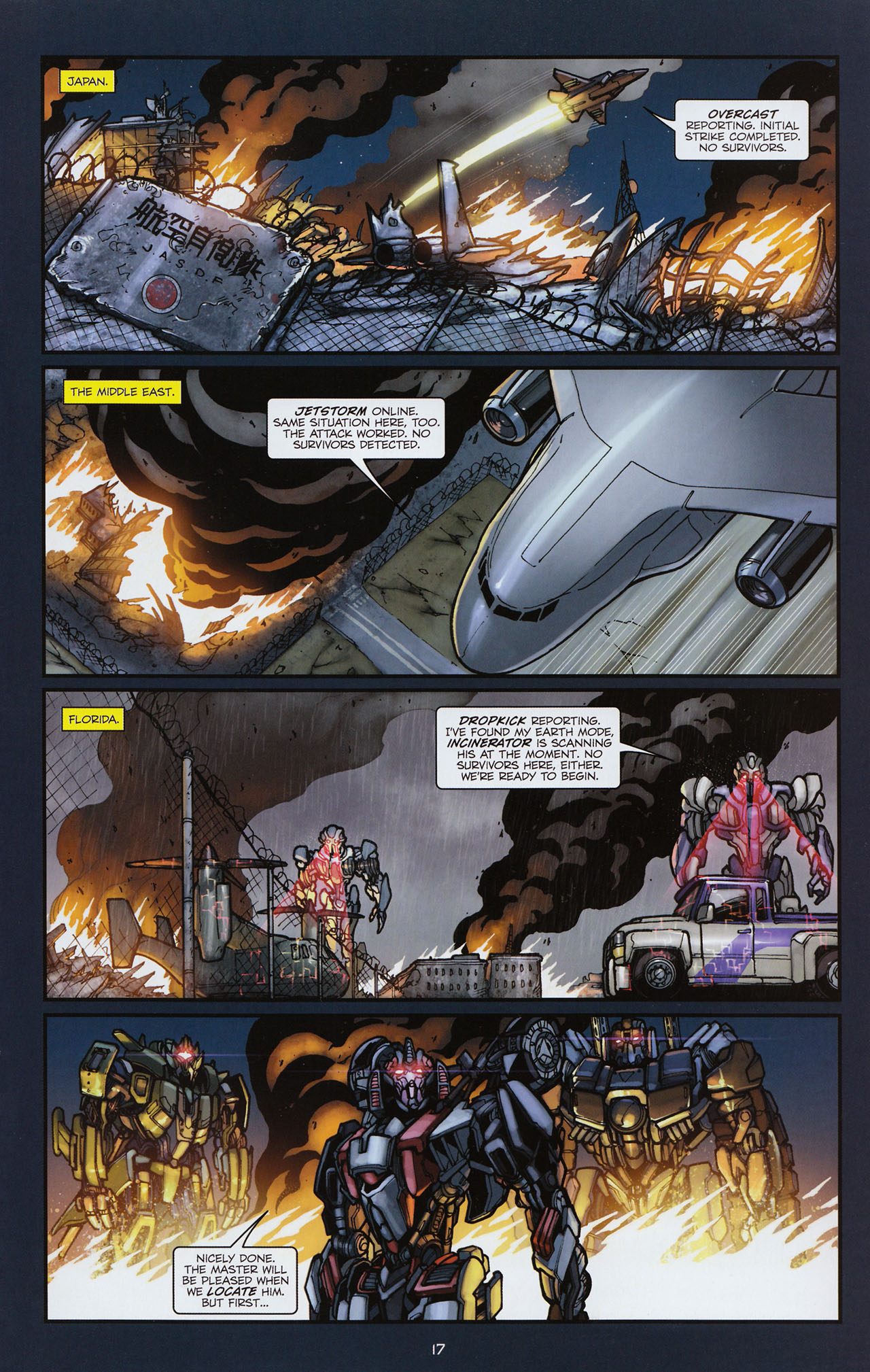Read online Transformers: Alliance comic -  Issue #3 - 18