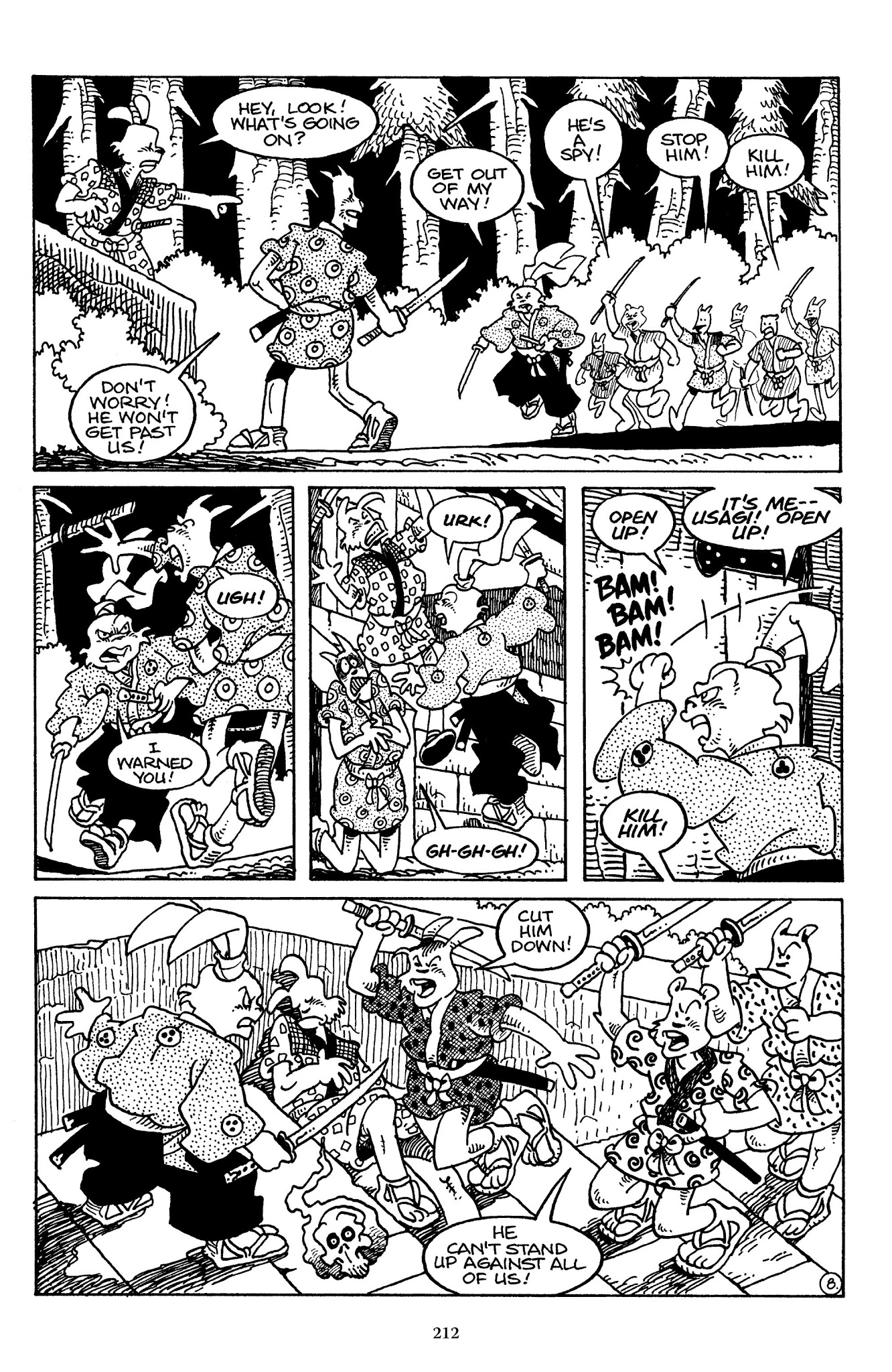 Read online The Usagi Yojimbo Saga comic -  Issue # TPB 3 - 209