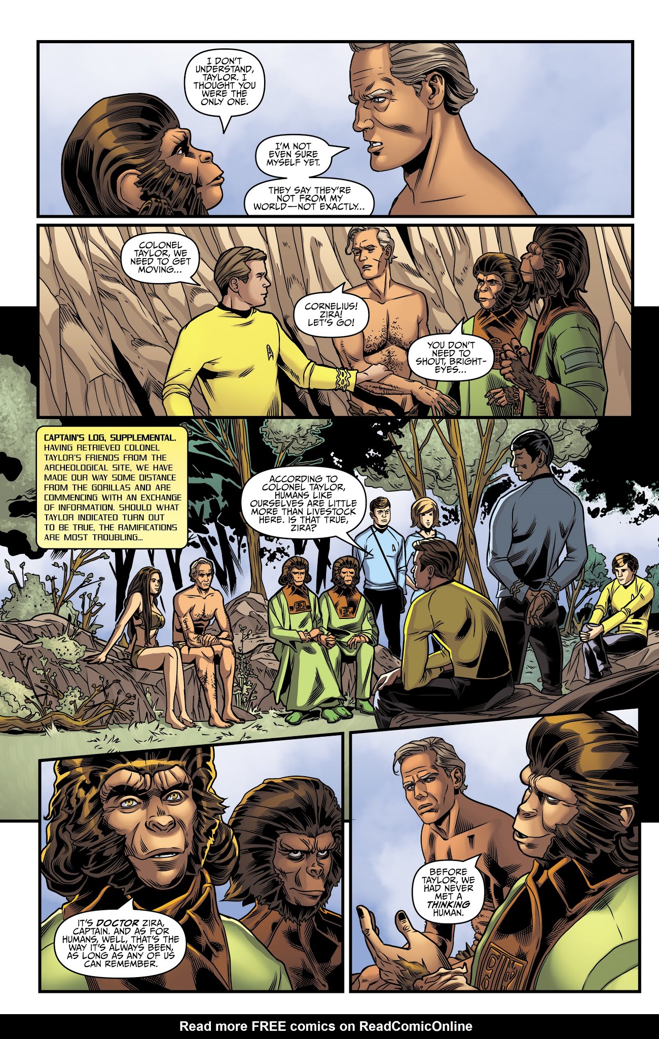 Read online Star Trek/Planet of the Apes: The Primate Directive comic -  Issue # _TPB - 42
