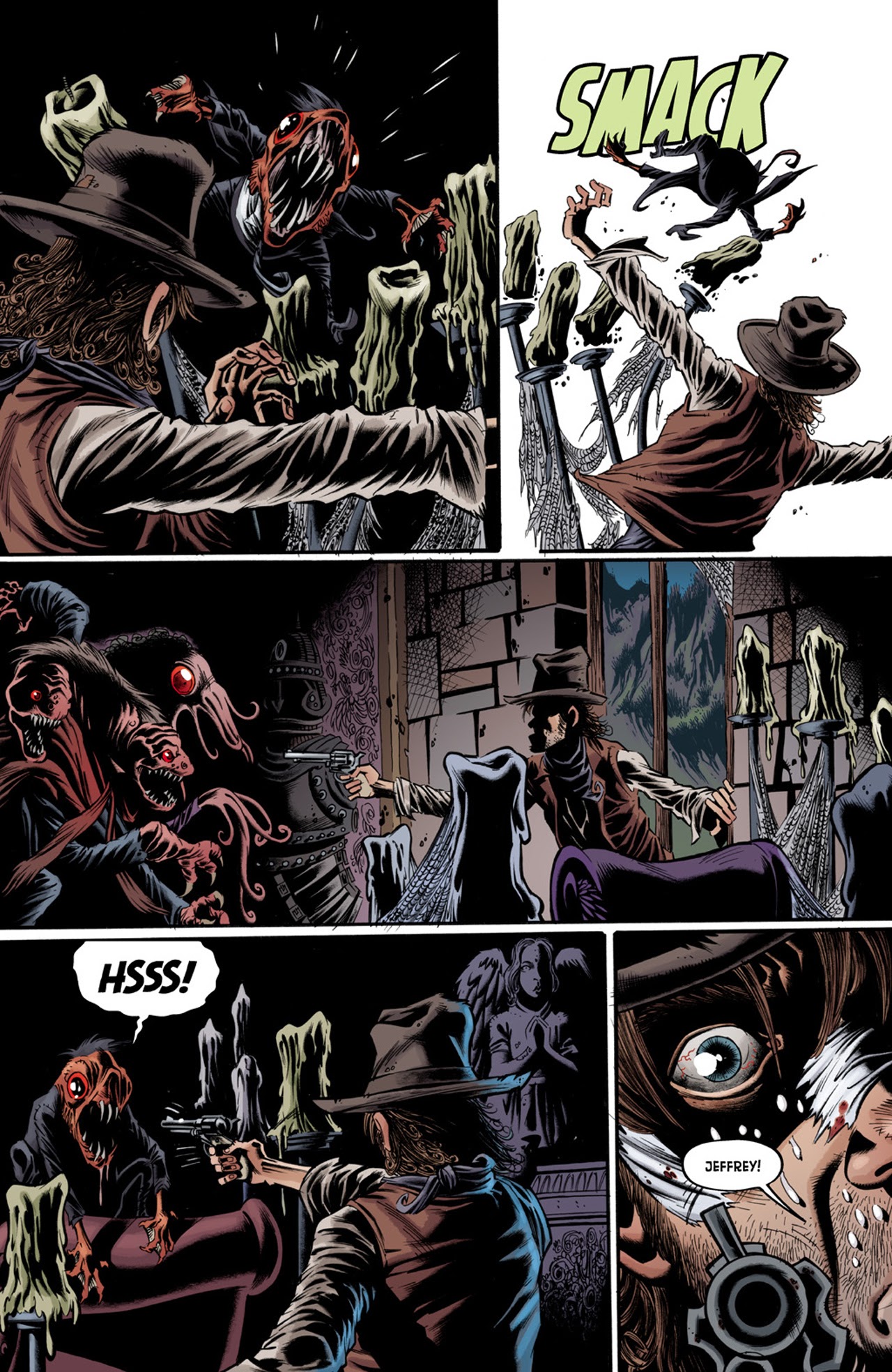 Read online Billy the Kid's Old Timey Oddities and the Orm of Loch Ness comic -  Issue #3 - 10