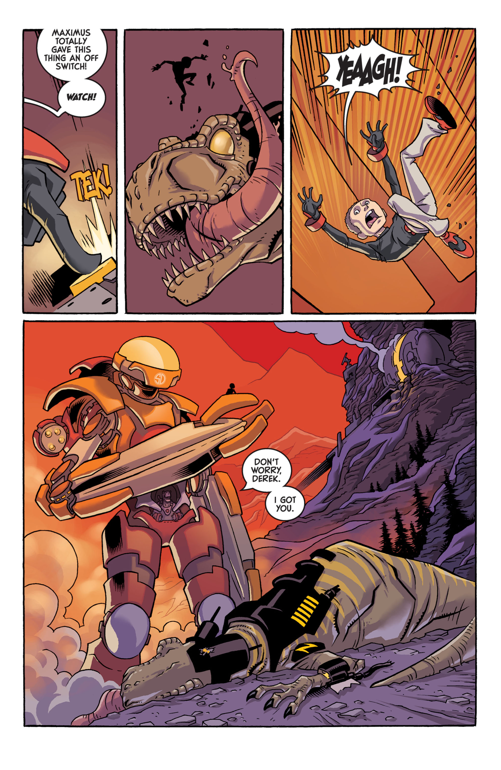 Read online Super Dinosaur (2011) comic -  Issue #5 - 17
