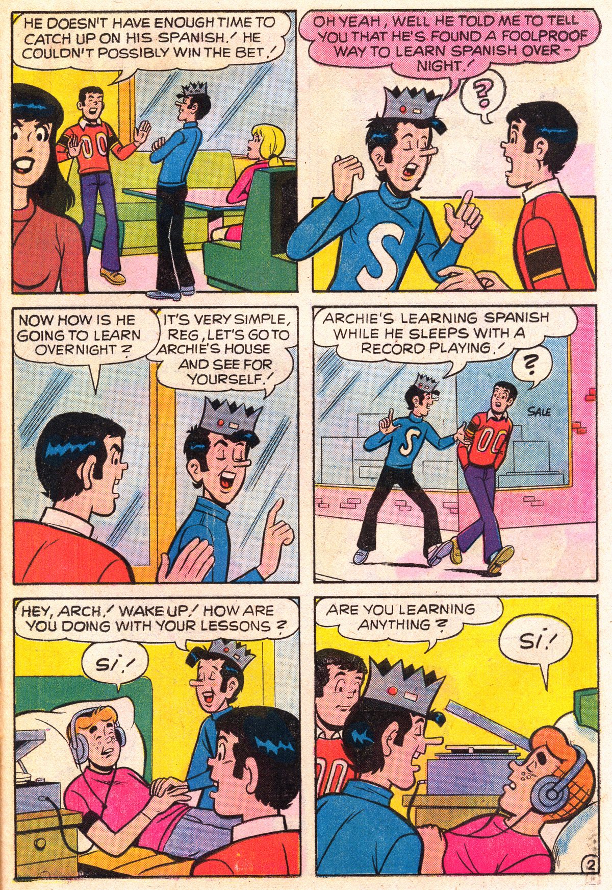 Read online Reggie and Me (1966) comic -  Issue #87 - 19