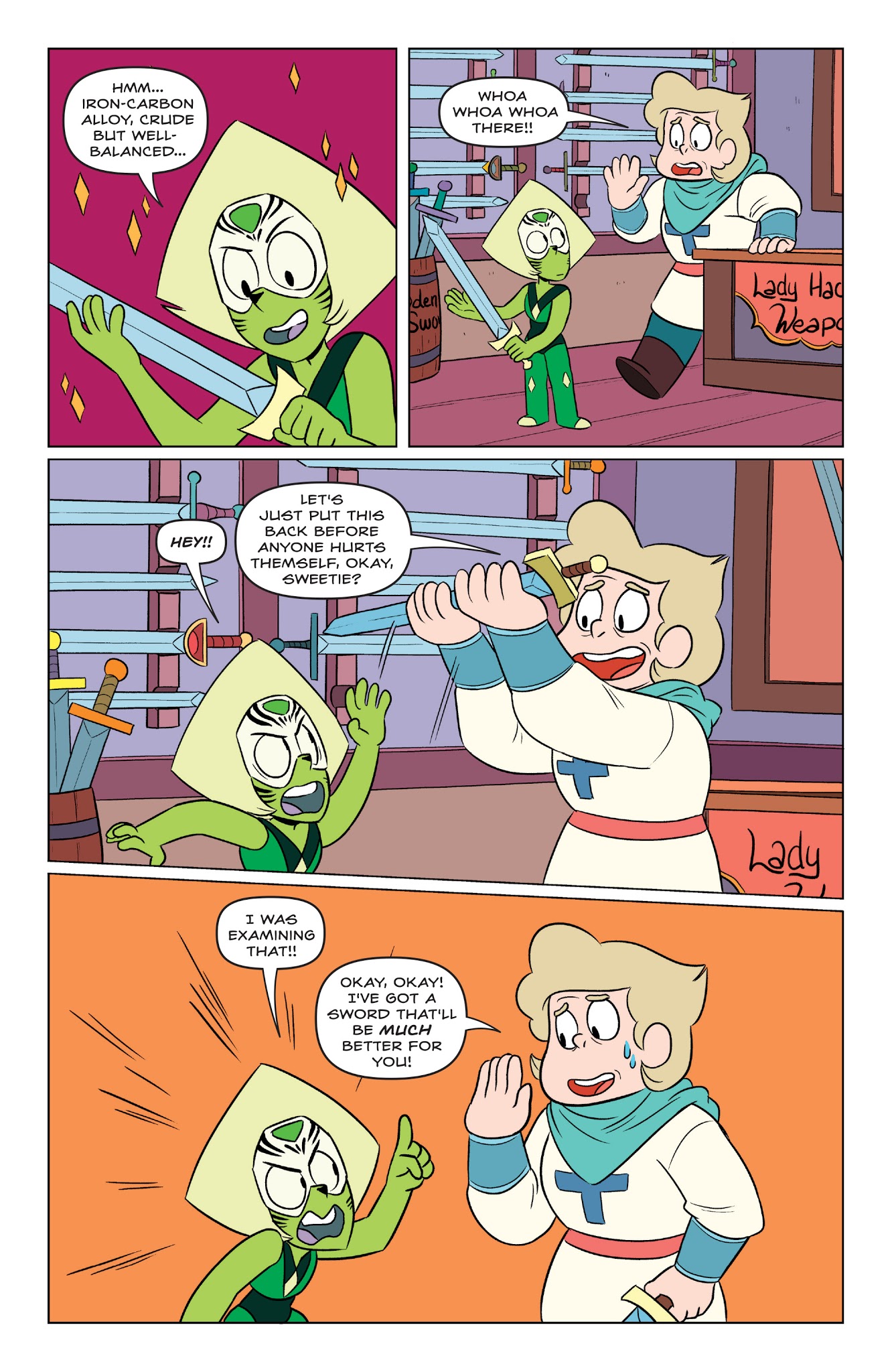 Read online Steven Universe Ongoing comic -  Issue #4 - 7