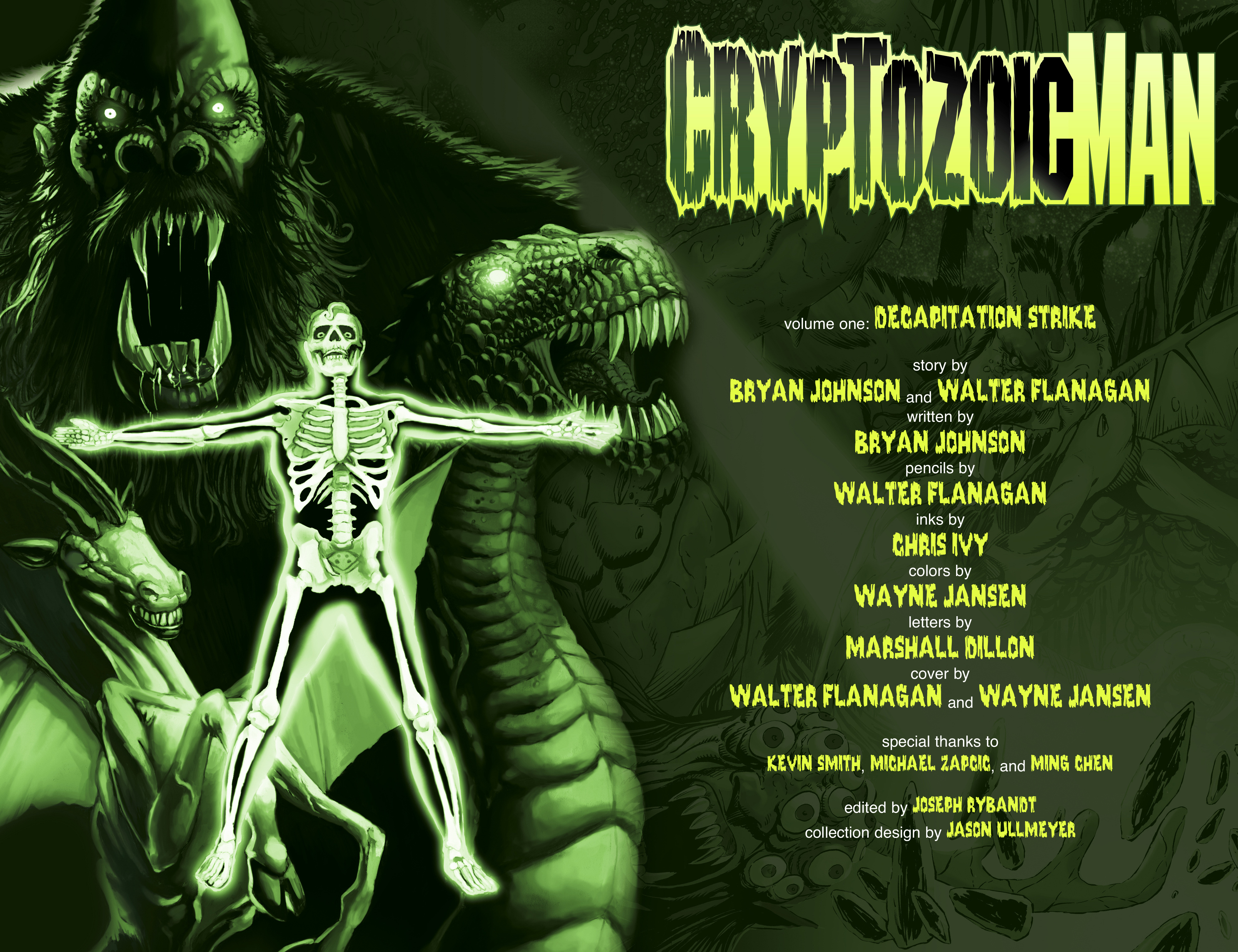 Read online Cryptozoic Man comic -  Issue # _TPB - 3