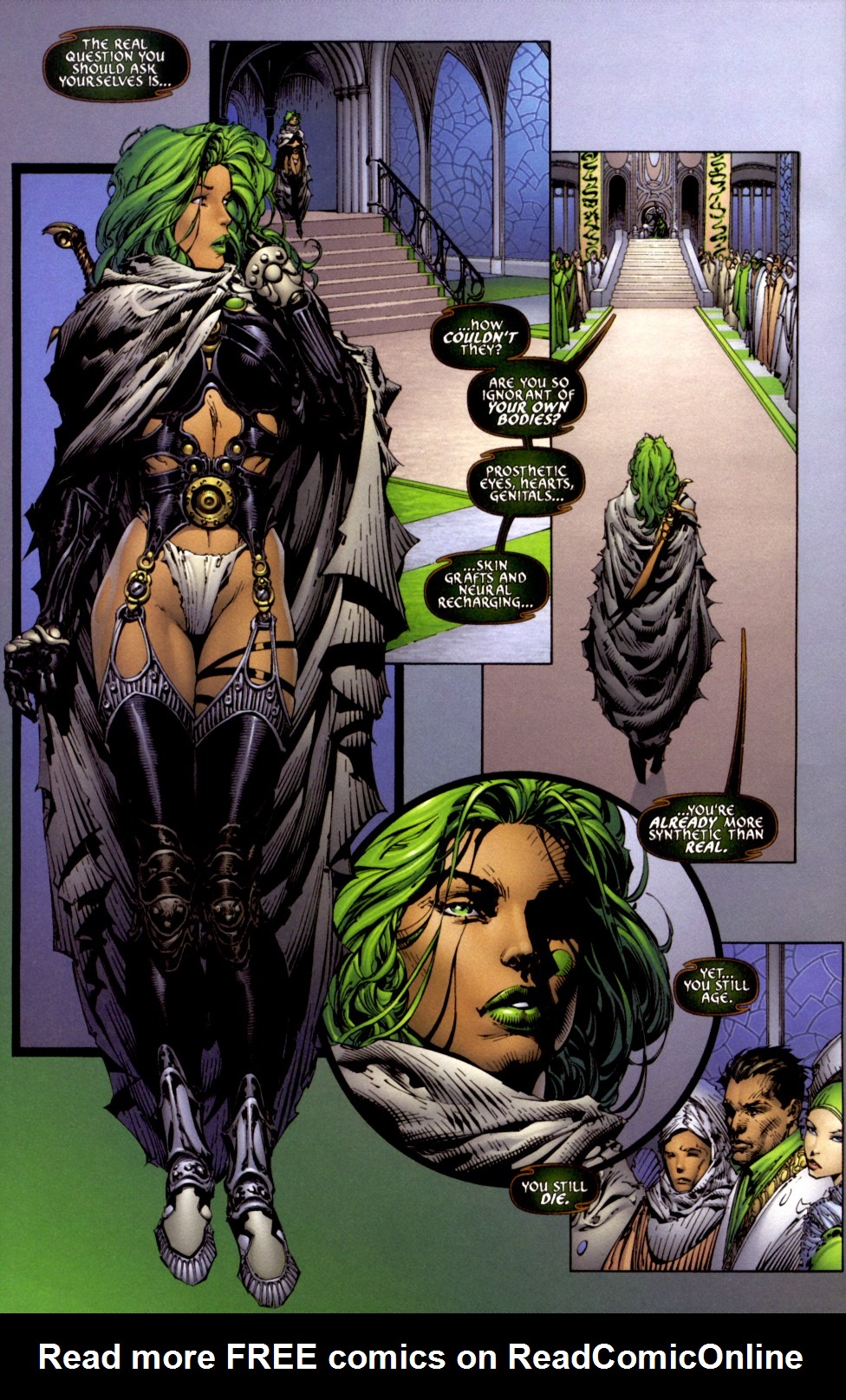 Read online Aphrodite IX (2000) comic -  Issue #2 - 5