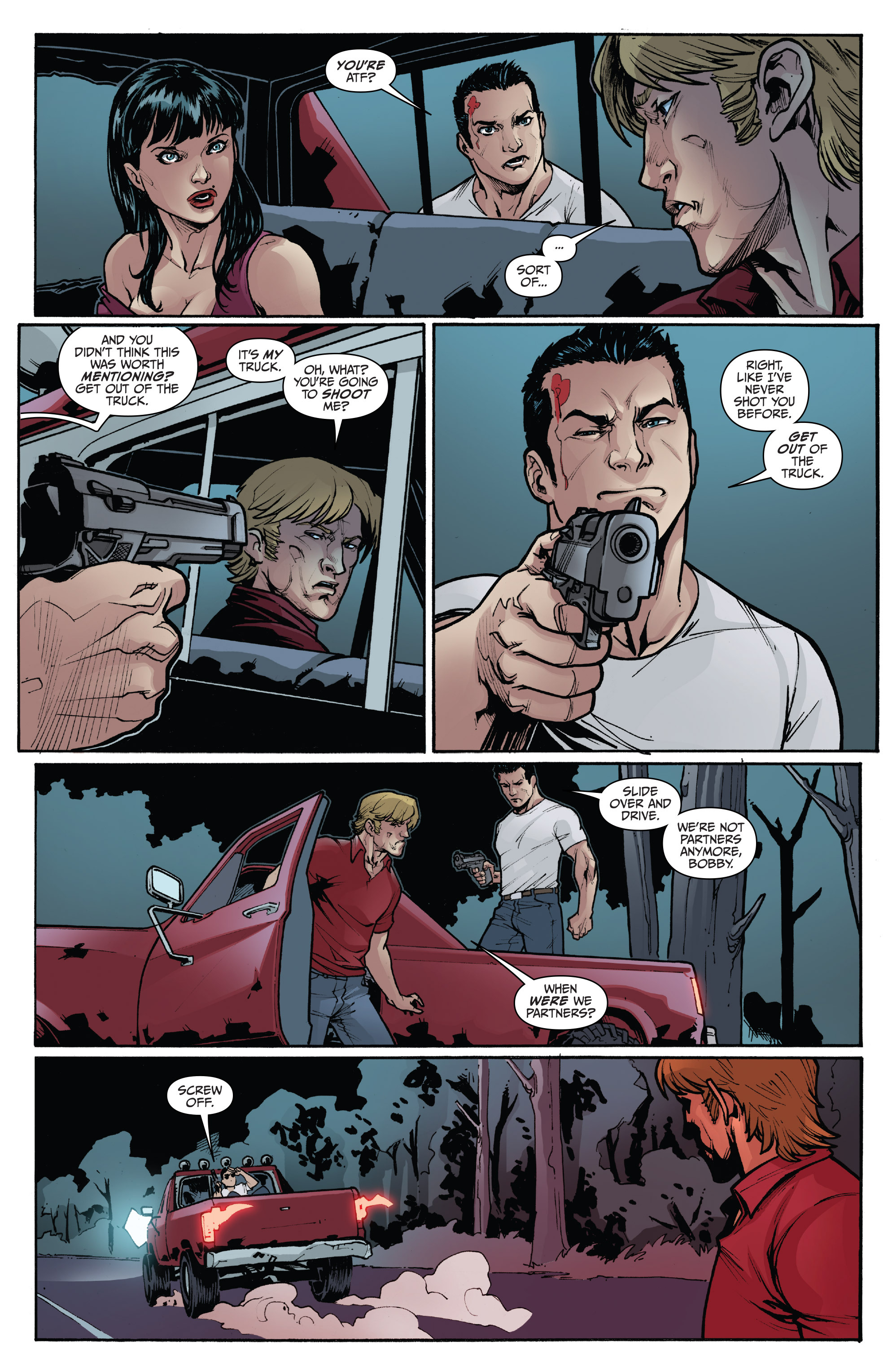 Read online 3 Guns comic -  Issue #4 - 3